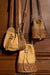 Bag, Tooled Large Bucket Bag, 1255