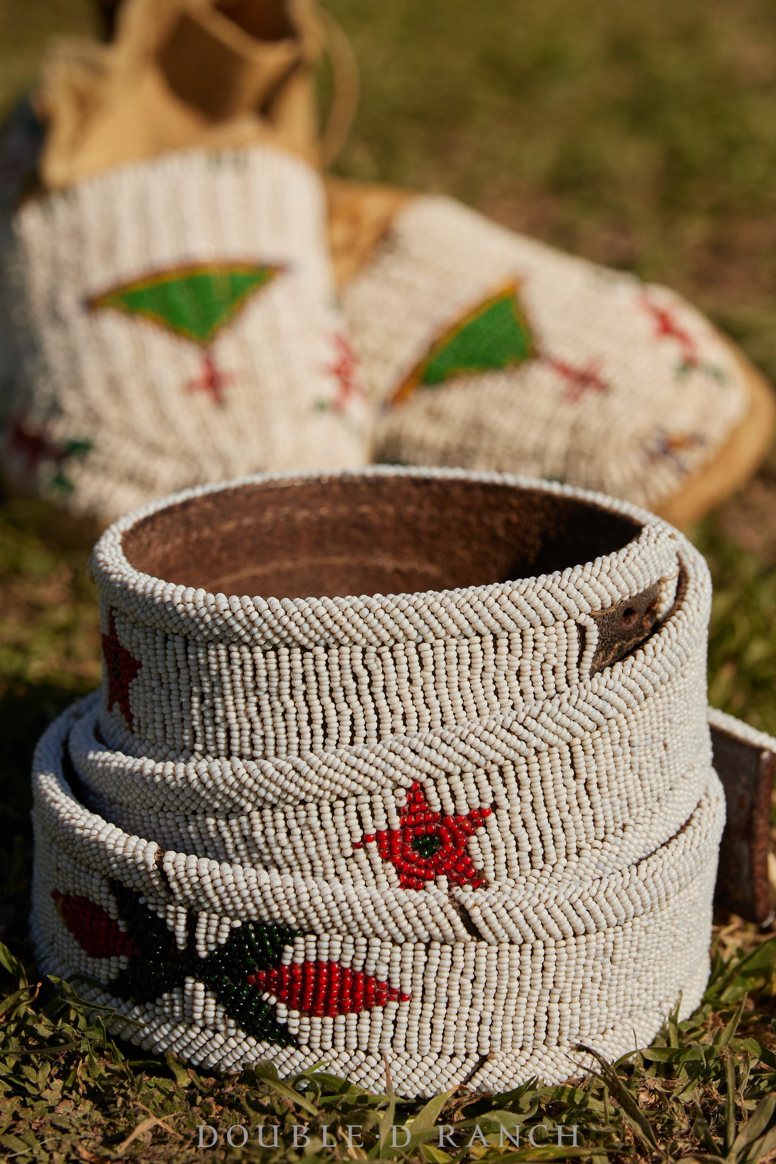 Belt, A Vintage, Beaded, Plains, 1028