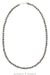 Necklace, Desert Pearl, Sterling Silver, 6MM, 20", Contemporary, 3375