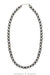 Necklace, Desert Pearl, Sterling Silver, 10MM, 20", Contemporary, 3383