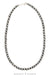 Necklace, Desert Pearl, Sterling Silver, 7MM, 18", Contemporary, 3370