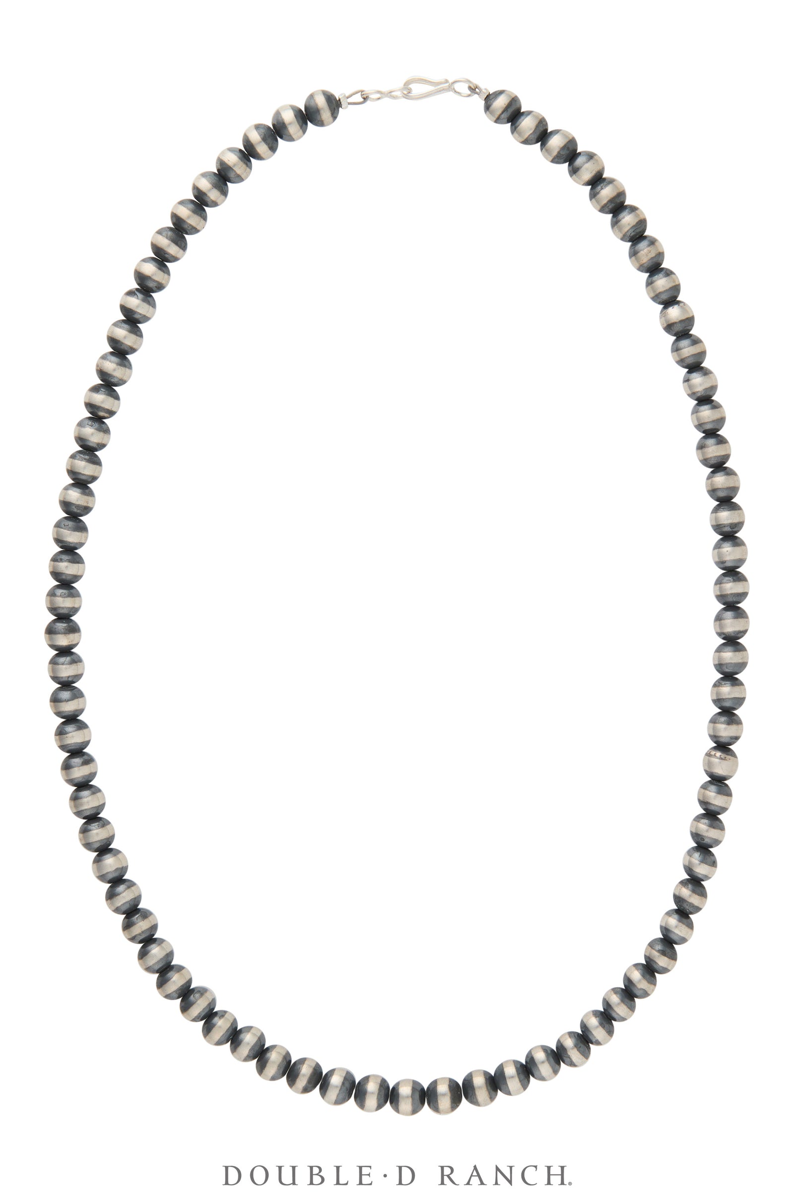 Necklace, Desert Pearl, Sterling Silver, 7MM, 20", Contemporary, 3371