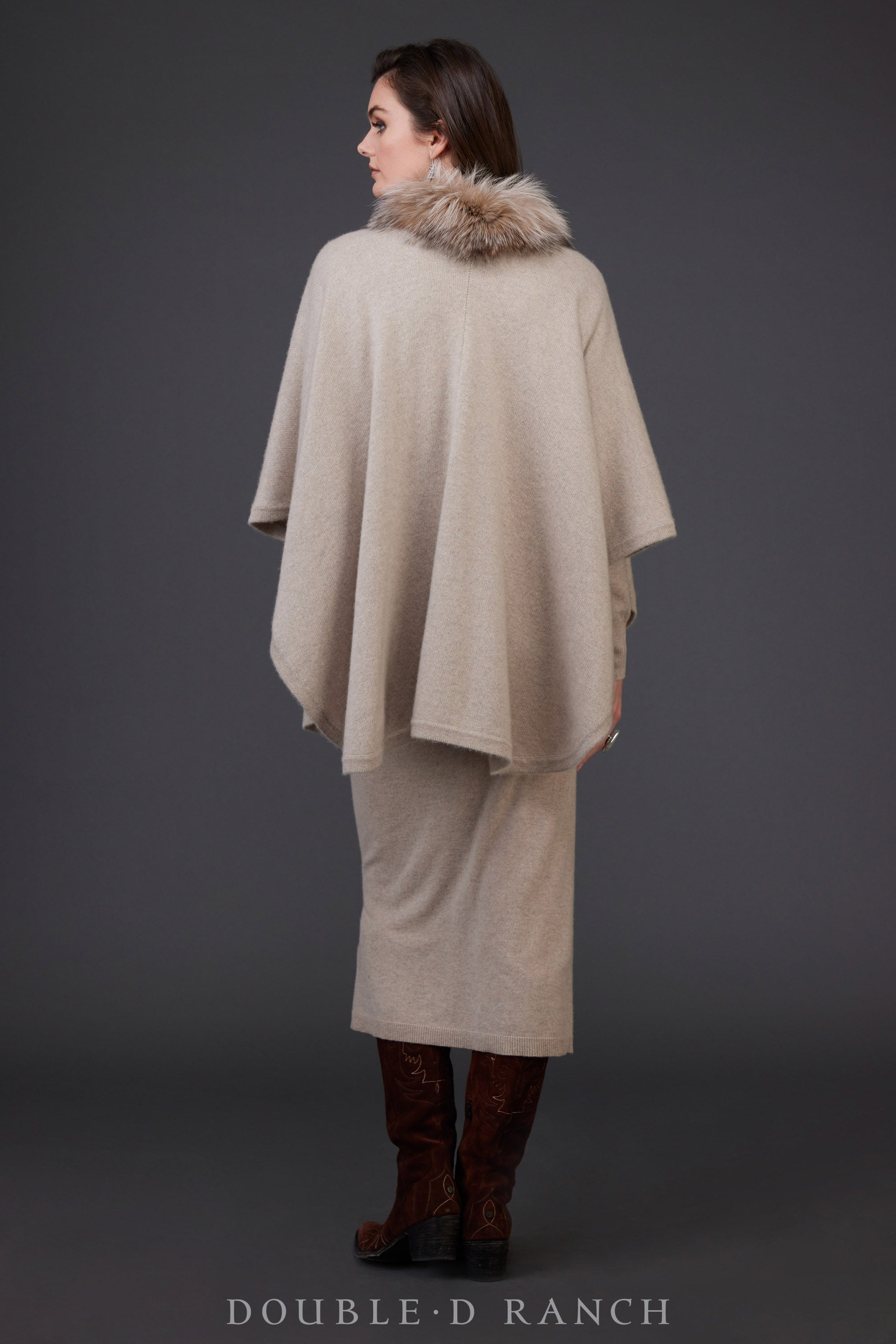 Cape, Cashmere, Knit