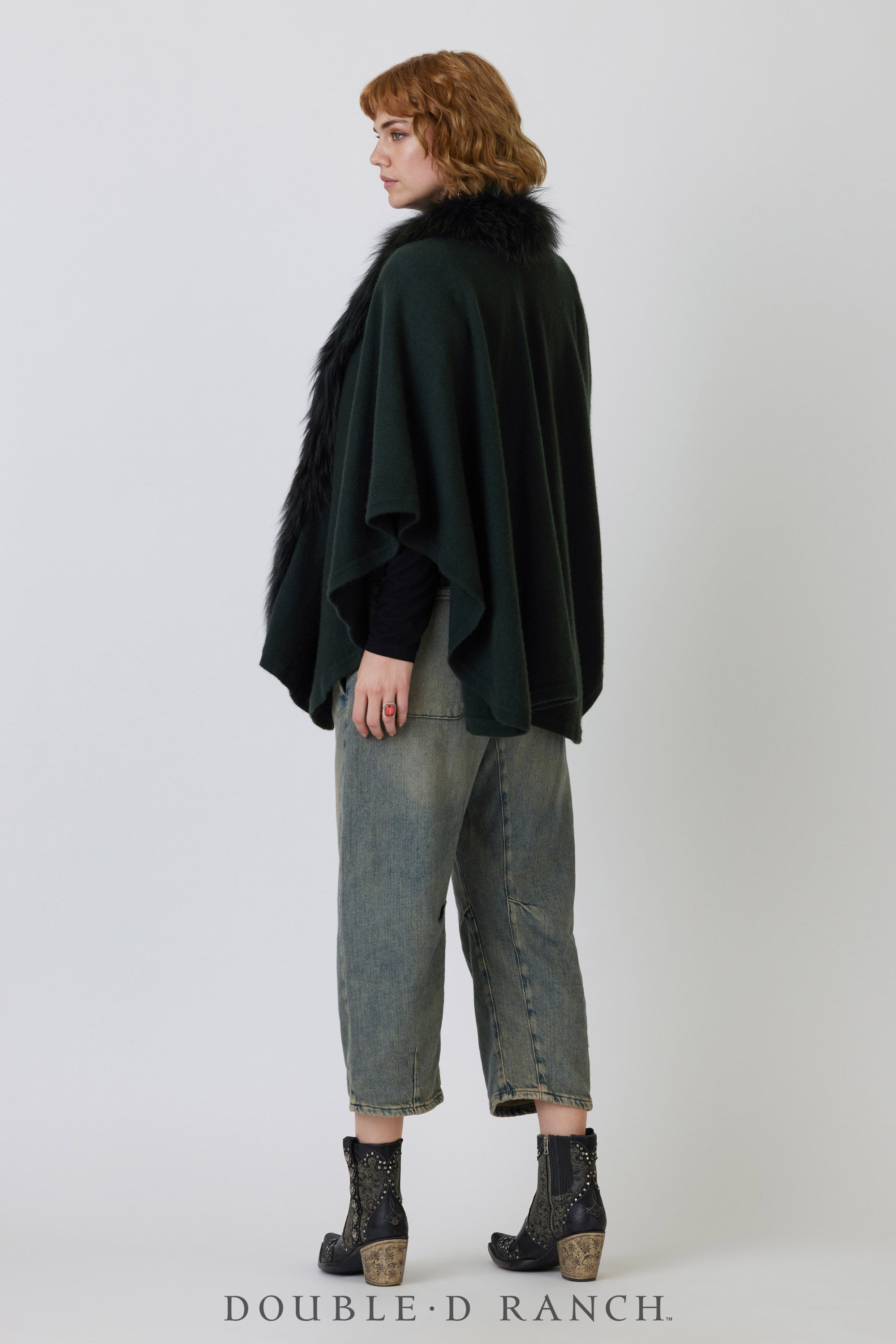 Cape, Cashmere, Knit