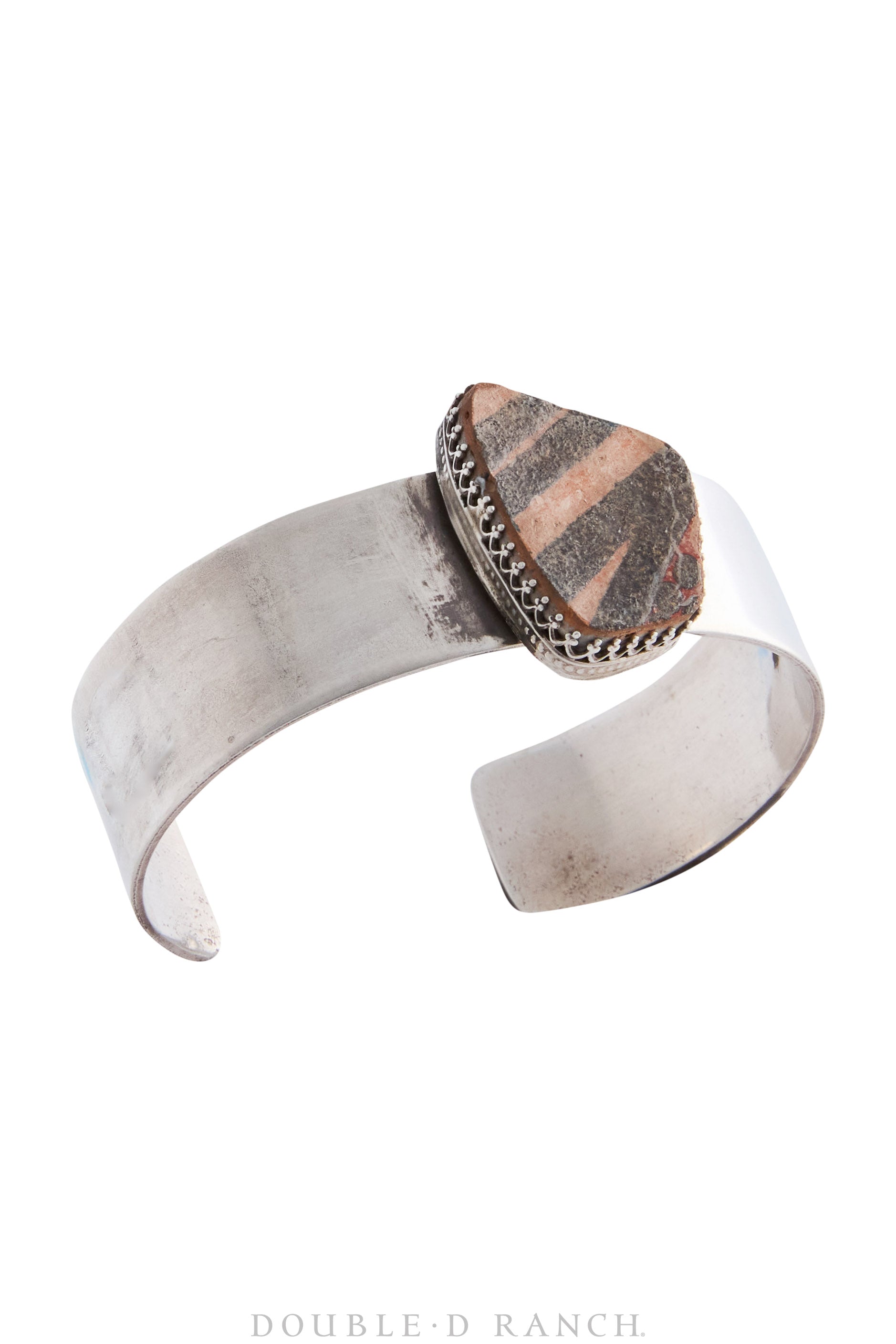 Cuff, Upcycled, Anasazi Pottery, Mark, New Old Stock, 3779