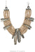 Necklace, Mummy's Bundle, by Double D Ranch, Francesca, Collar, Feathers, 109