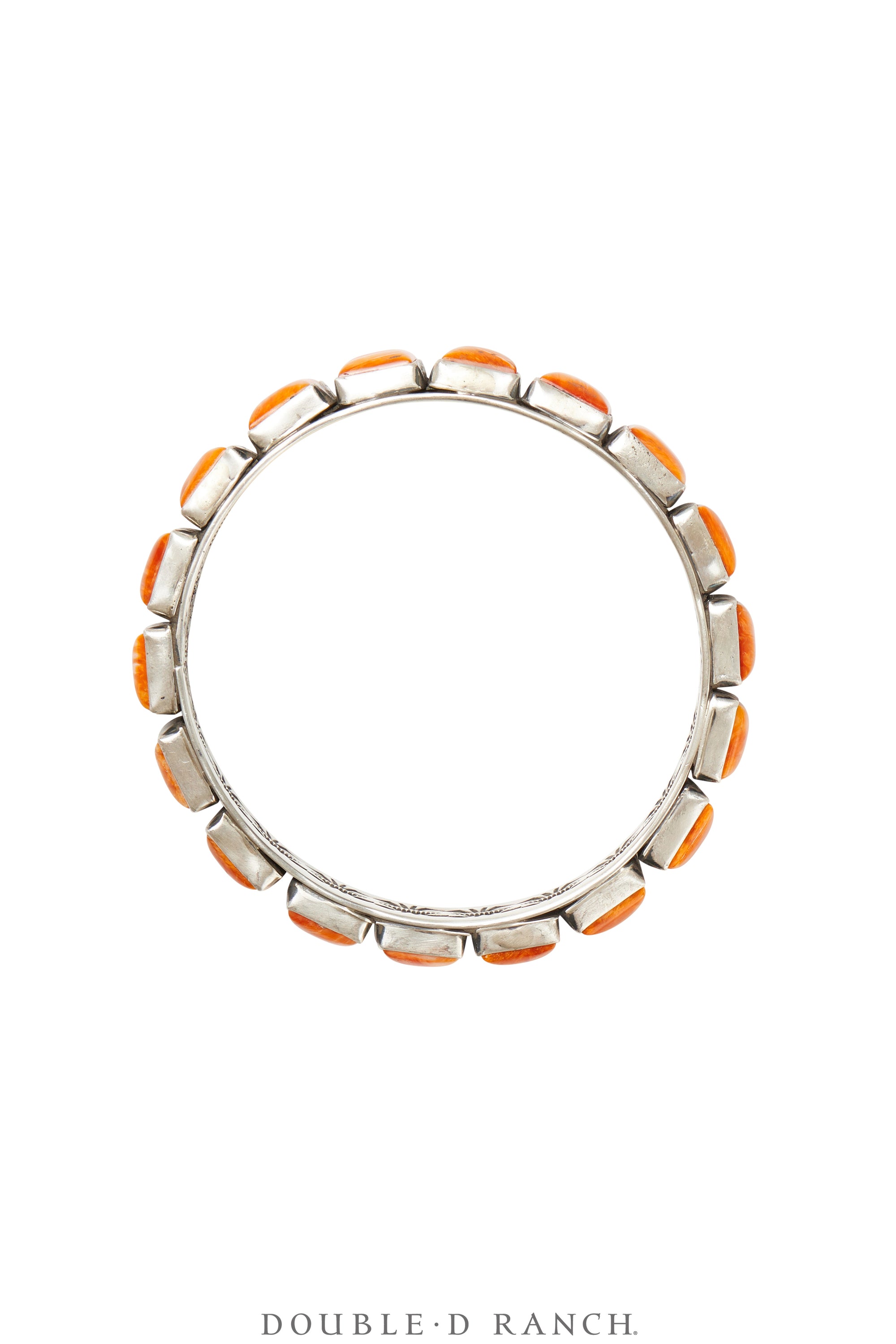 Cuff, Bangle, Orange Spiny Oyster, Hallmark, Contemporary, 3824