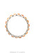 Cuff, Bangle, Orange Spiny Oyster, Hallmark, Contemporary, 3824