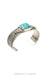 Cuff, Coil Twist Wire, Turquoise, Hallmark, Contemporary, 3826