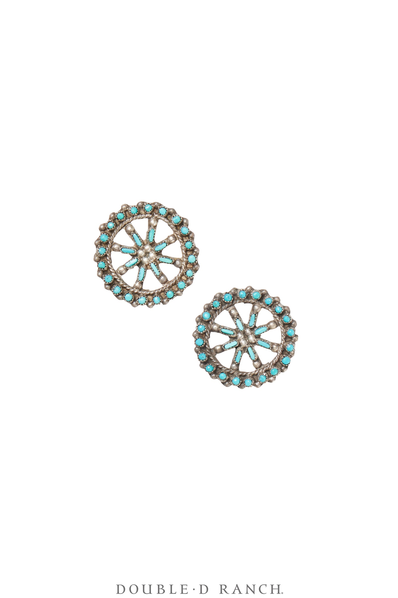 Earrings, Novelty, Turquoise, Vintage, 1775