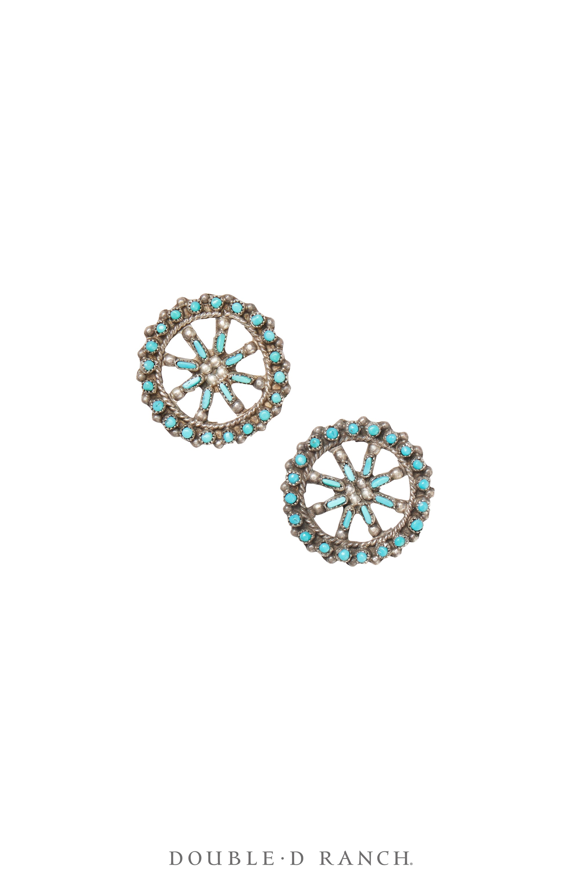 Earrings, Novelty, Turquoise, Vintage, 1775