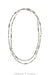 Necklace, Desert Pearls, Mother of Pearl 52", Contemporary, 3339