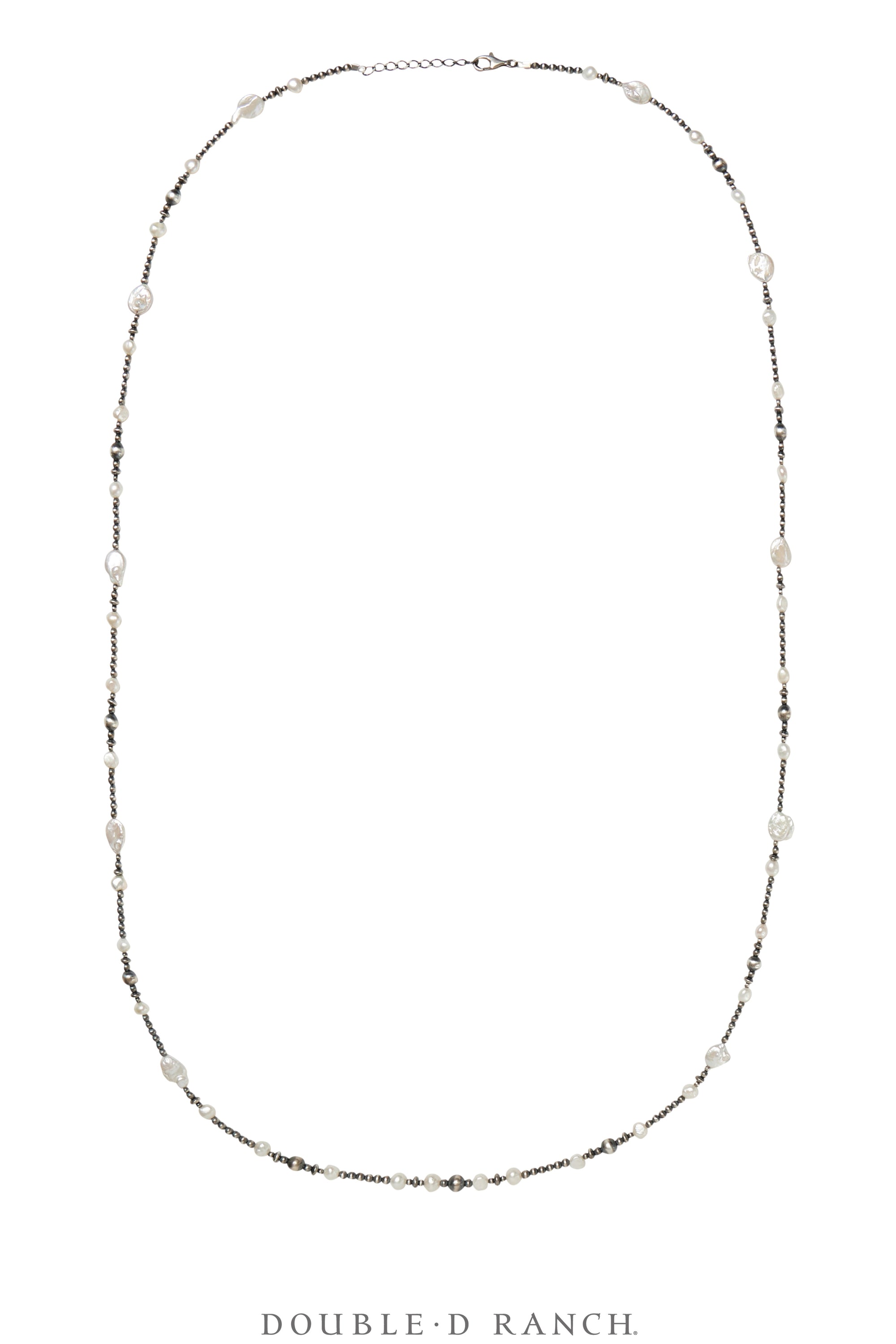 Necklace, Desert Pearls, Mother of Pearl 52", Contemporary, 3339