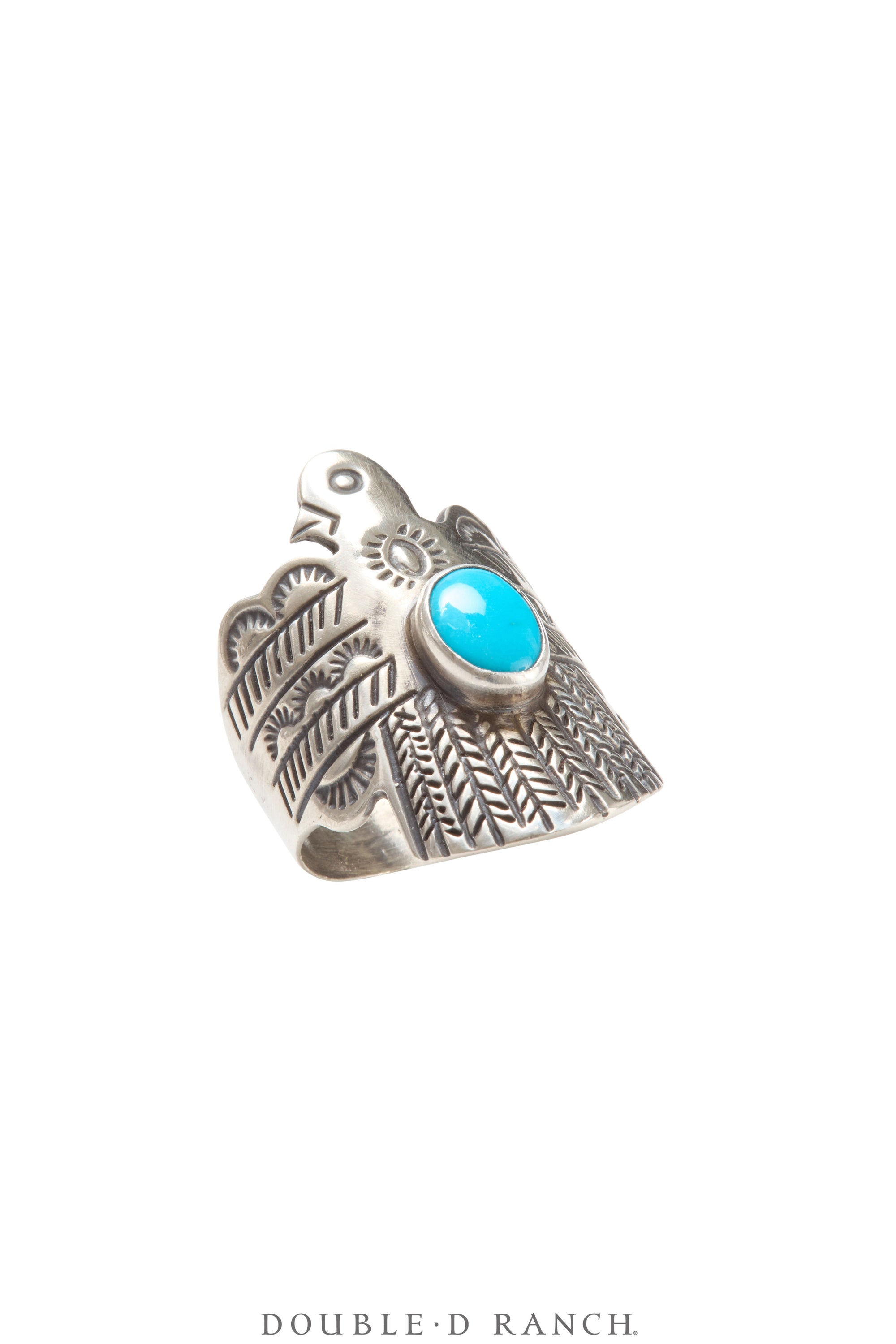 Ring, Novelty, Turquoise, Hallmark, Contemporary, 1541A