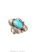 Ring, Natural Stone, Turquoise, Vintage, 1552