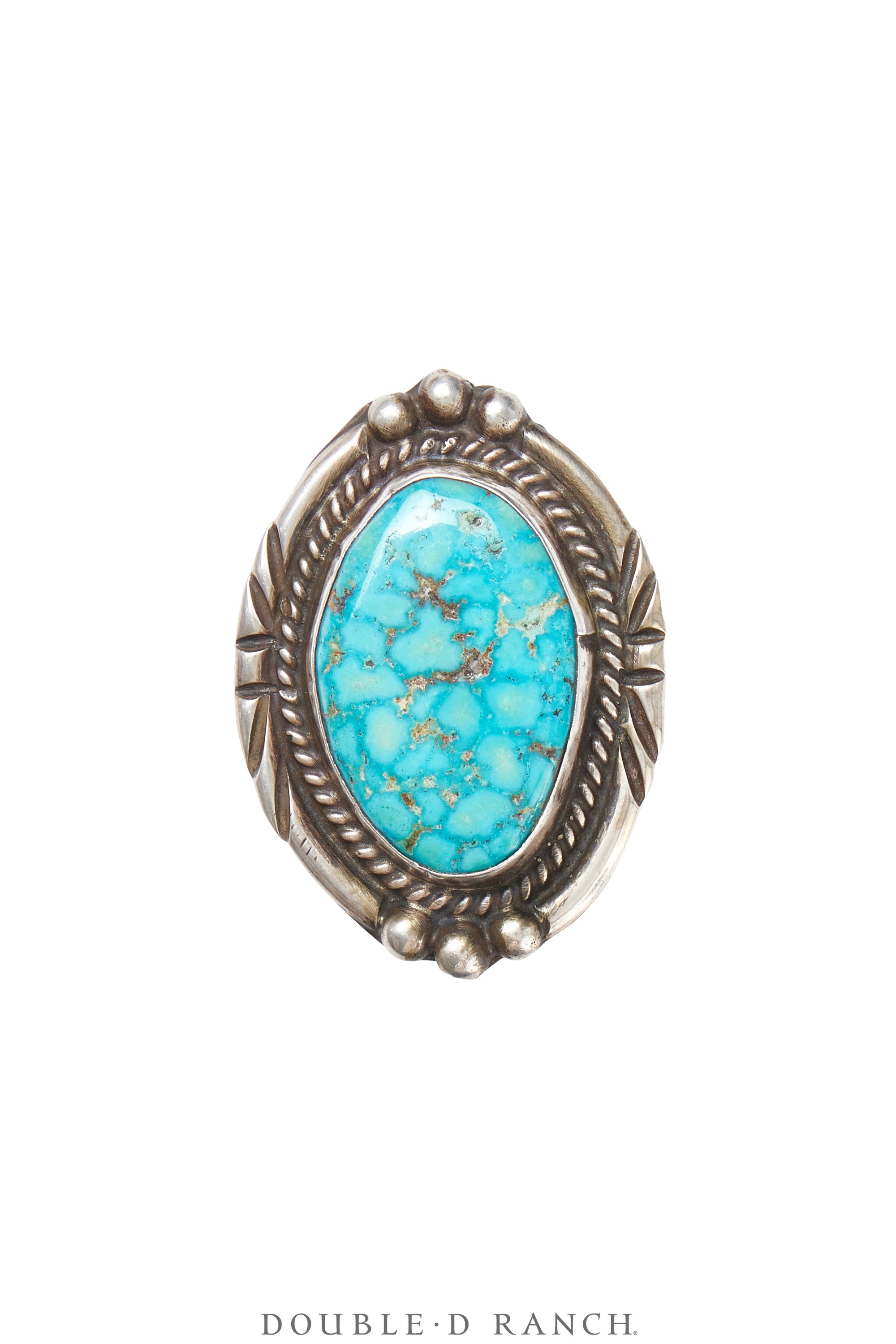 Ring, Natural Stone, Turquoise, Vintage, 1561