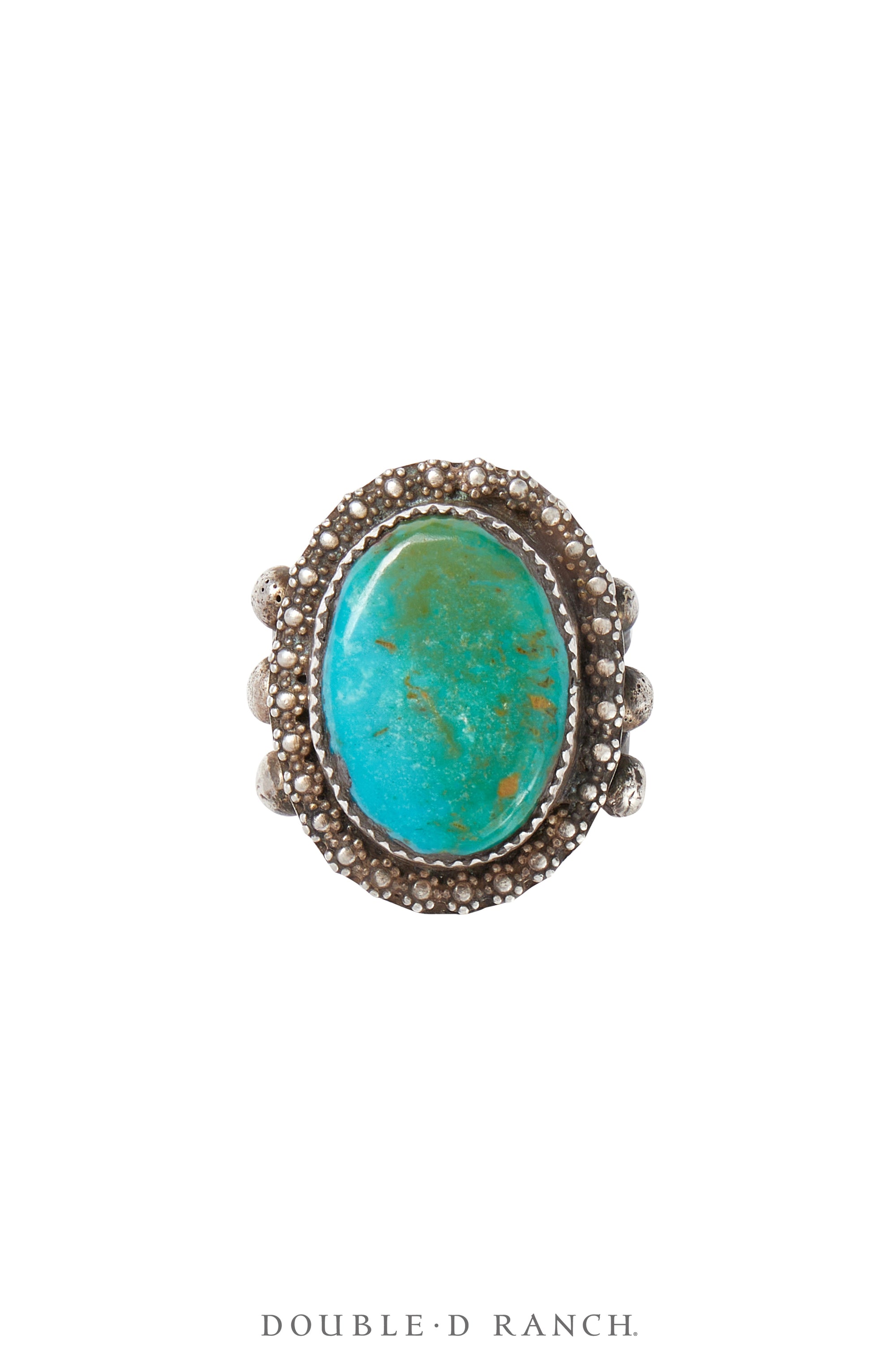 Ring, Natural Stone, Turquoise, Vintage, 1567