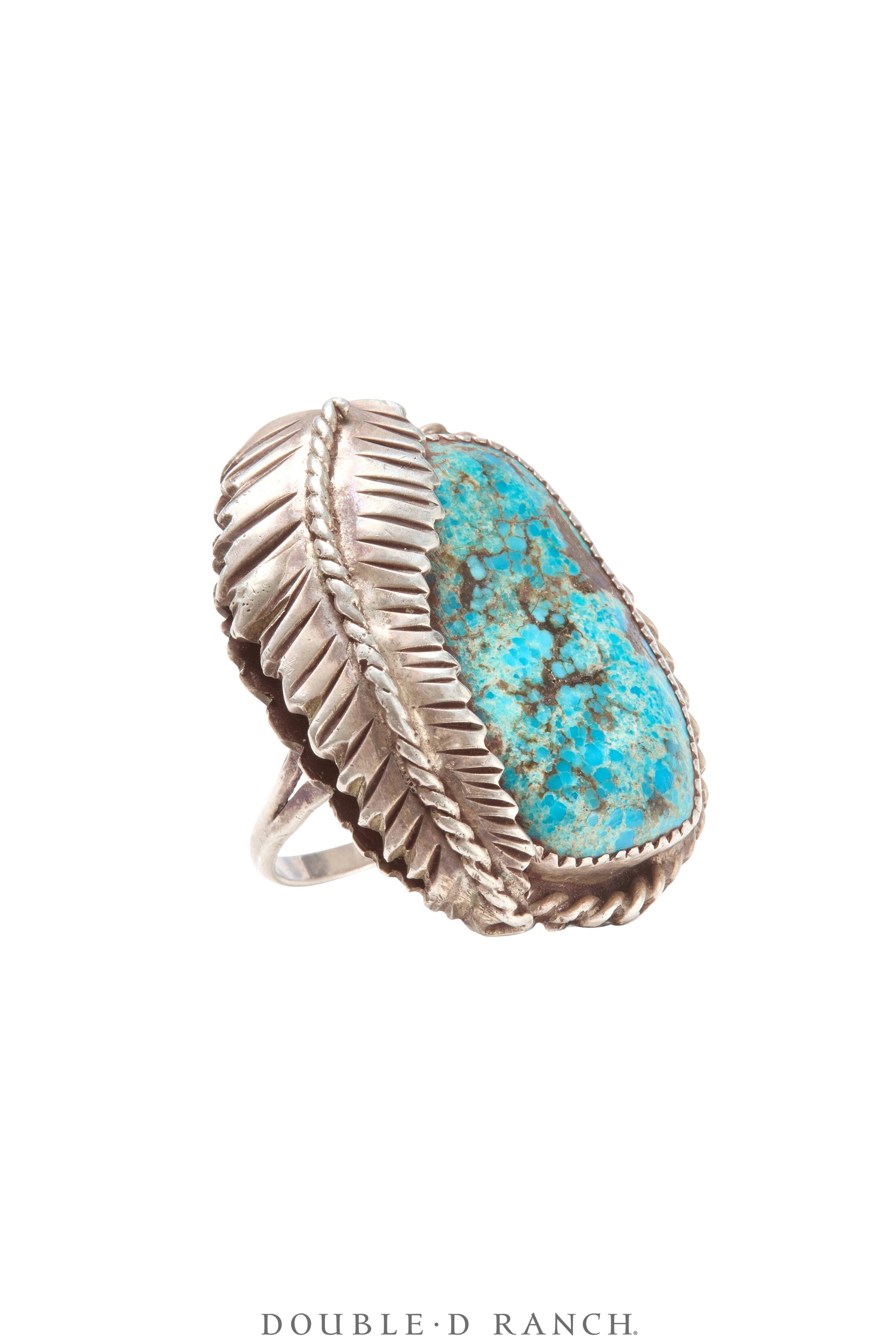 Ring, Natural Stone, Turquoise, Vintage, 1571