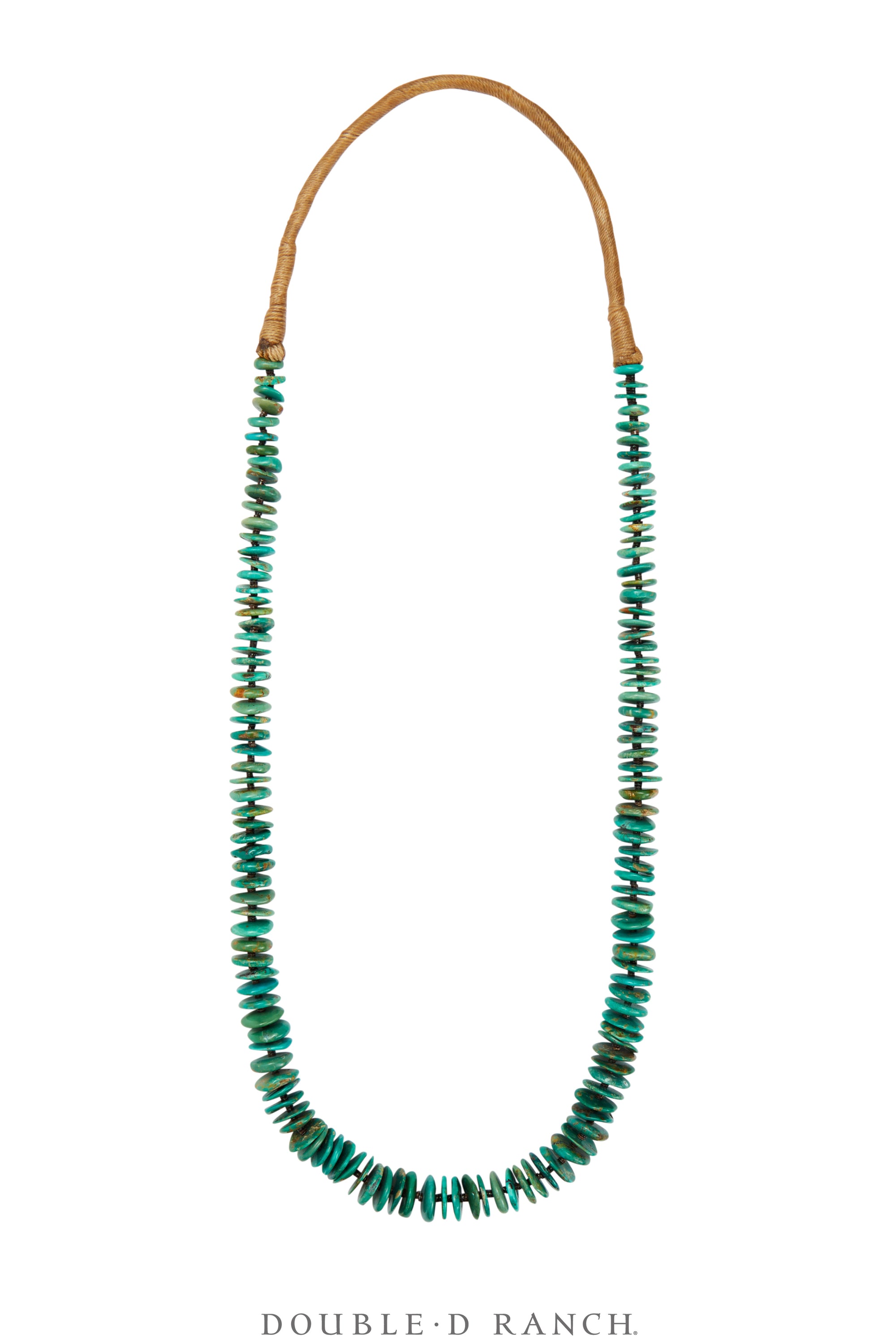 Necklace, Natural Stone, Turquoise, Slab, Navajo, Contemporary, 3436