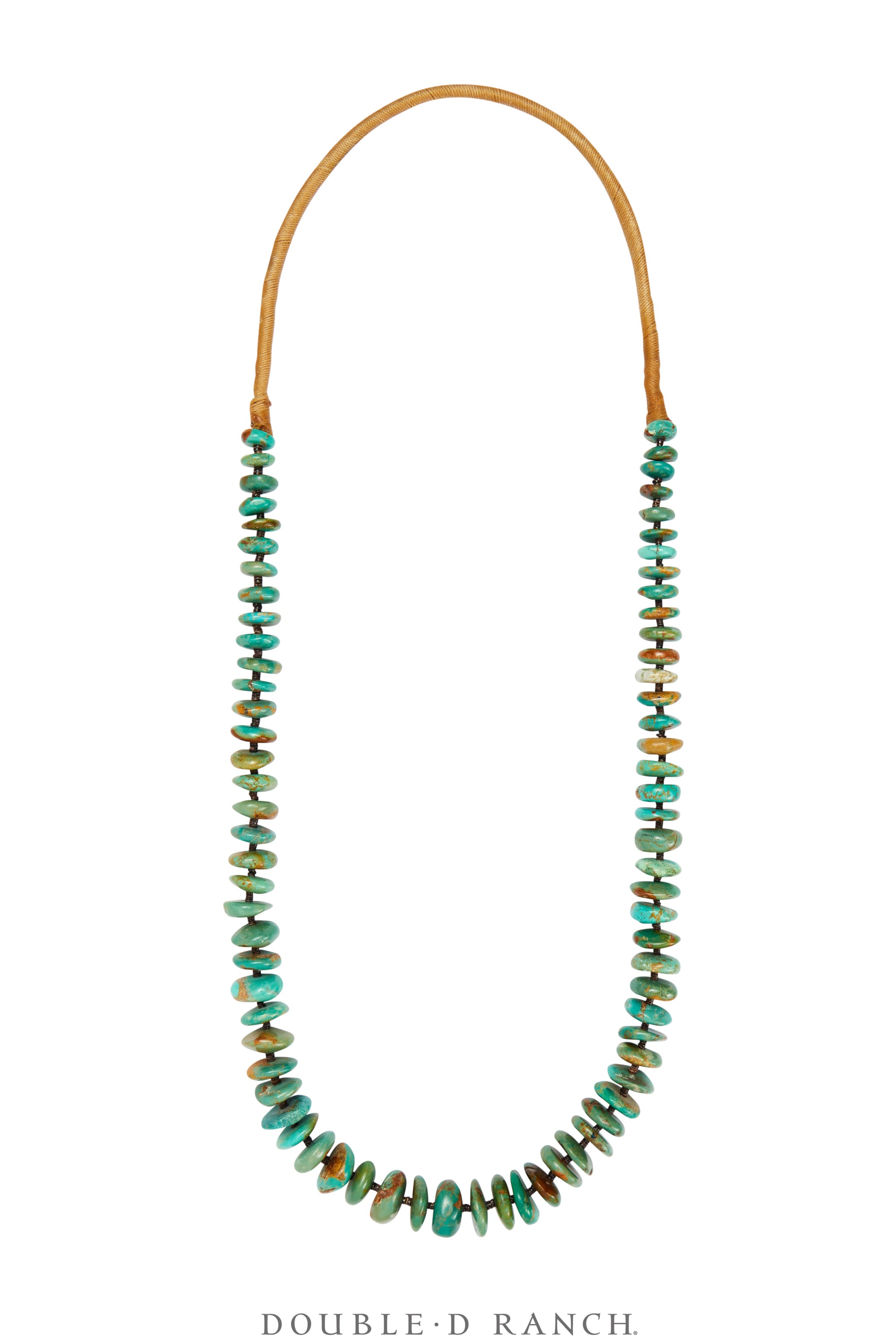 Necklace, Natural Stone, Turquoise, Nugget, Navajo, Contemporary, 3433