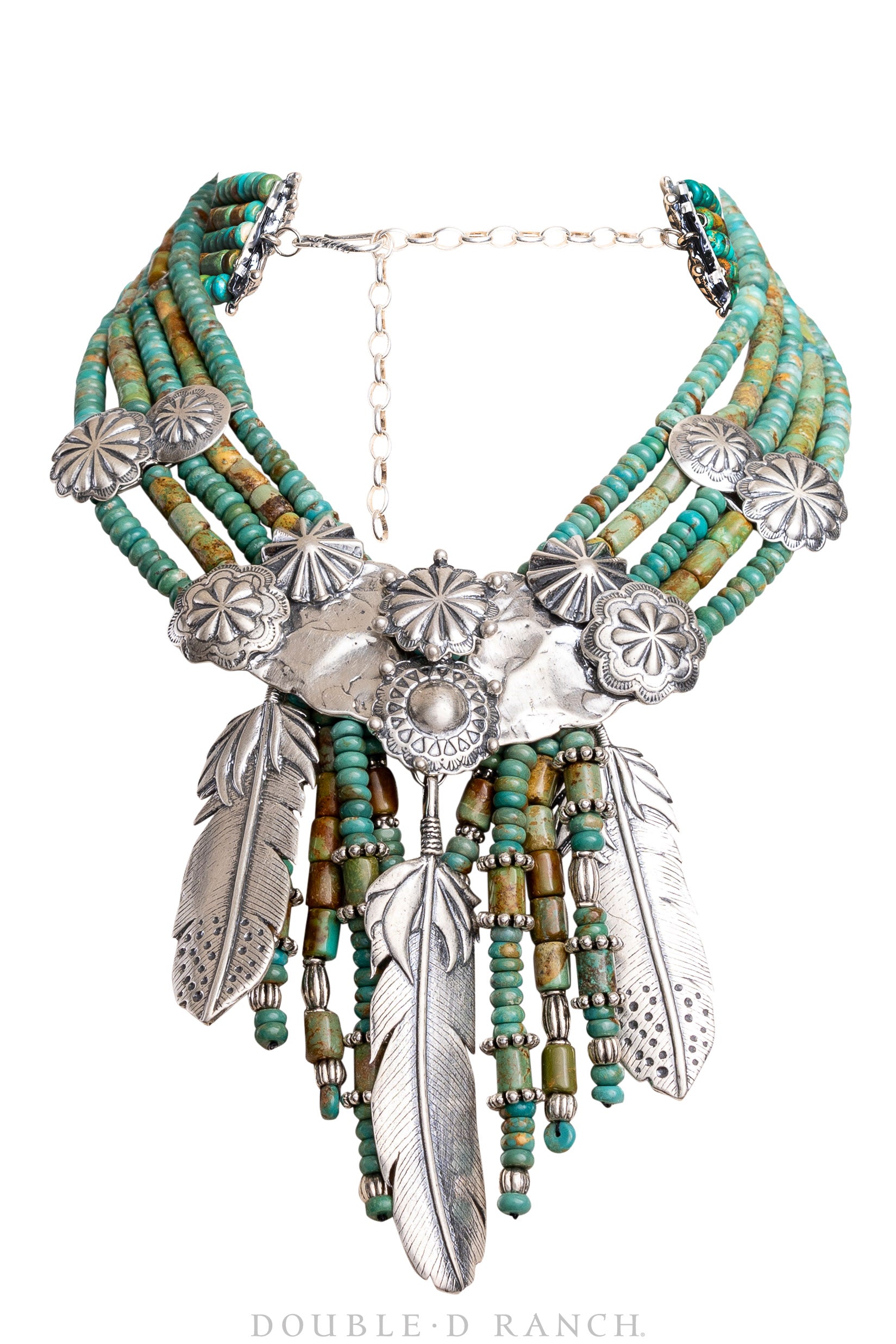 Necklace, Mummy's Bundle, by Double D Ranch, Camilla, Collar, Feathers, 146