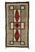 Home, Textile, Rug, Navajo, Eye Dazzler, Vintage ‘20s  3"-0" x 5'-11", 178