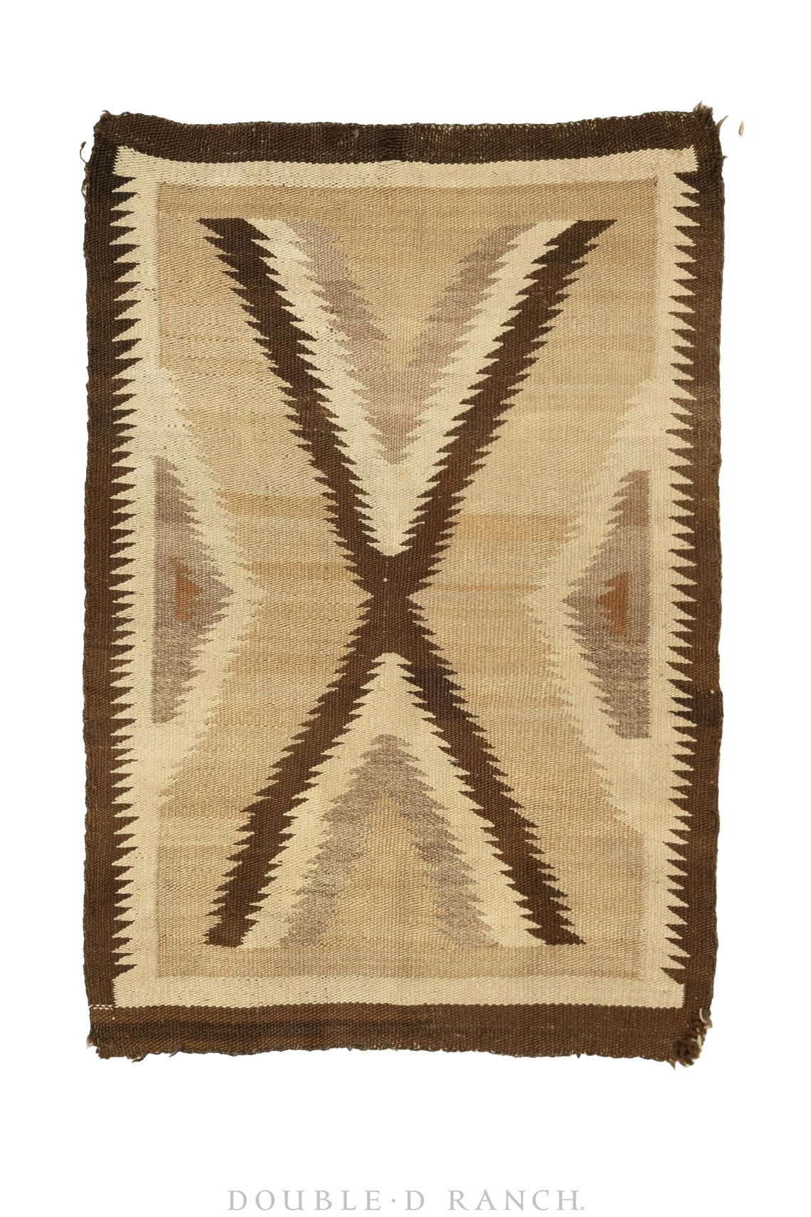 Home, Textile, Saddle Blanket, Navajo, Crystal?, Vintage ‘40s  1'-10" x 3'-0", 179