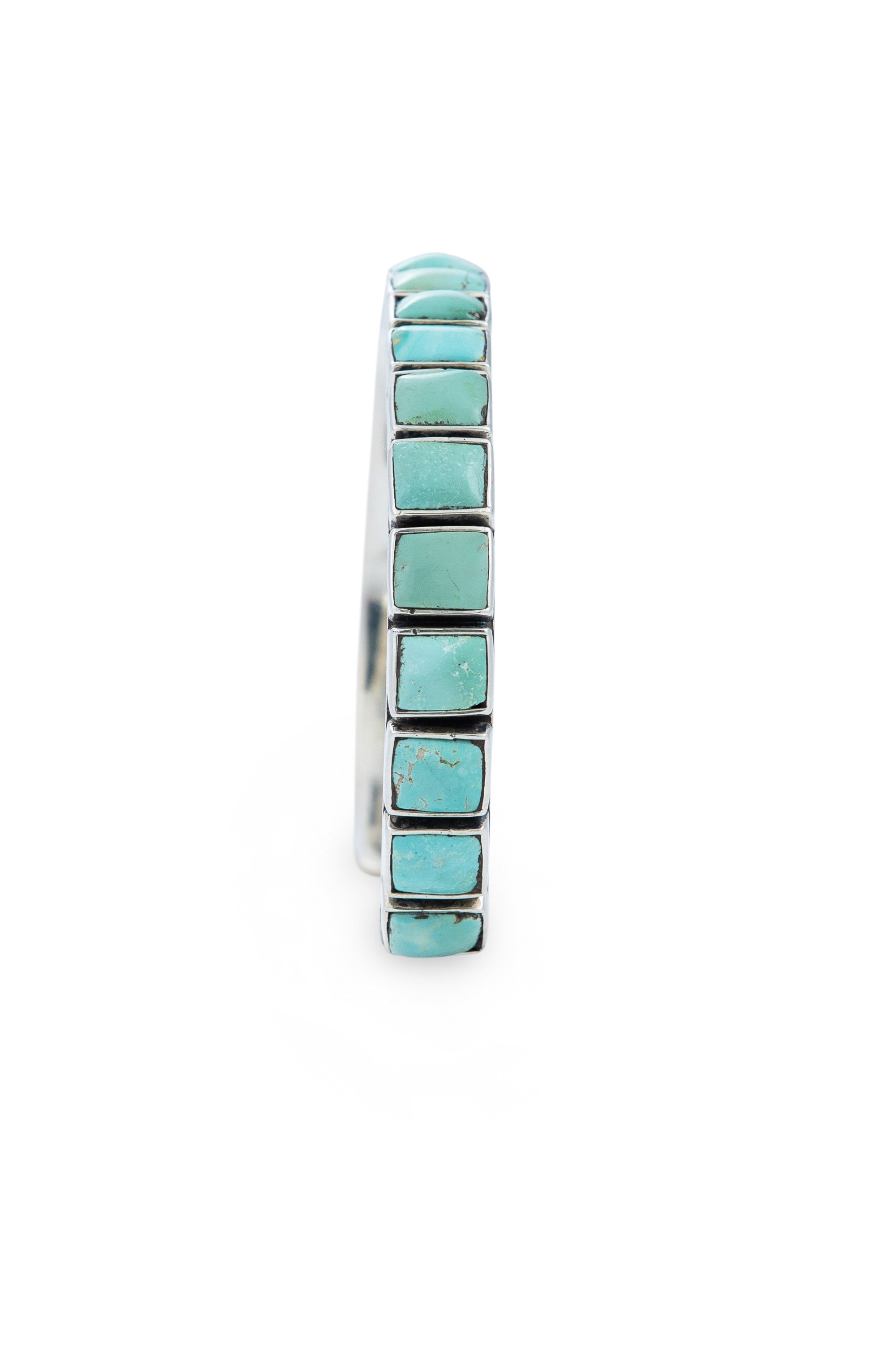 Cuff, Turquoise, Row, Turquoise, Frederico, Contemporary, 649T