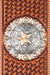 Belt, A, Western Concho, Engraved, Basket Weave Tooled Leather, Contemporary, 503