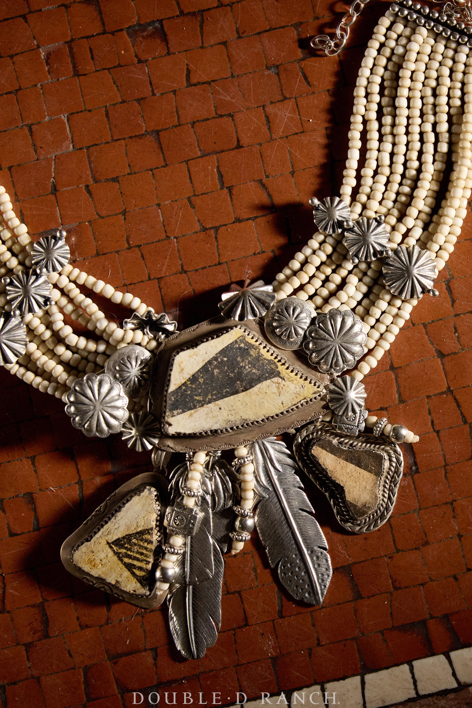 Necklace, Mummy's Bundle, by Double D Ranch, Anasazi, Collar, 168