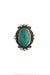 Ring, Fred Harvey Railroad Era, Turquoise, Vintage, 1618