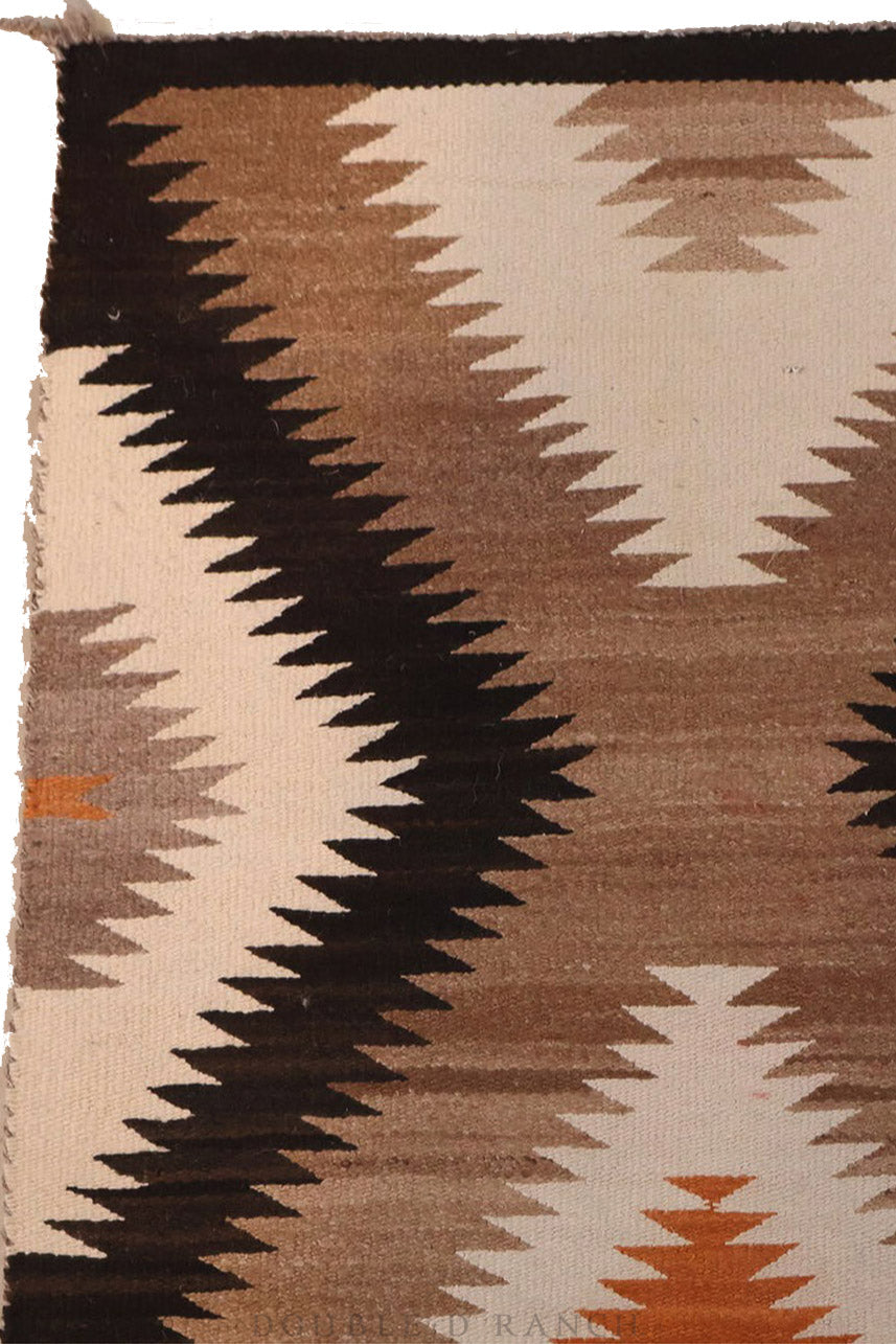 Home, Textile, Rug, Navajo, Eye Dazzler, Vintage Provenance  48" x 24", 182