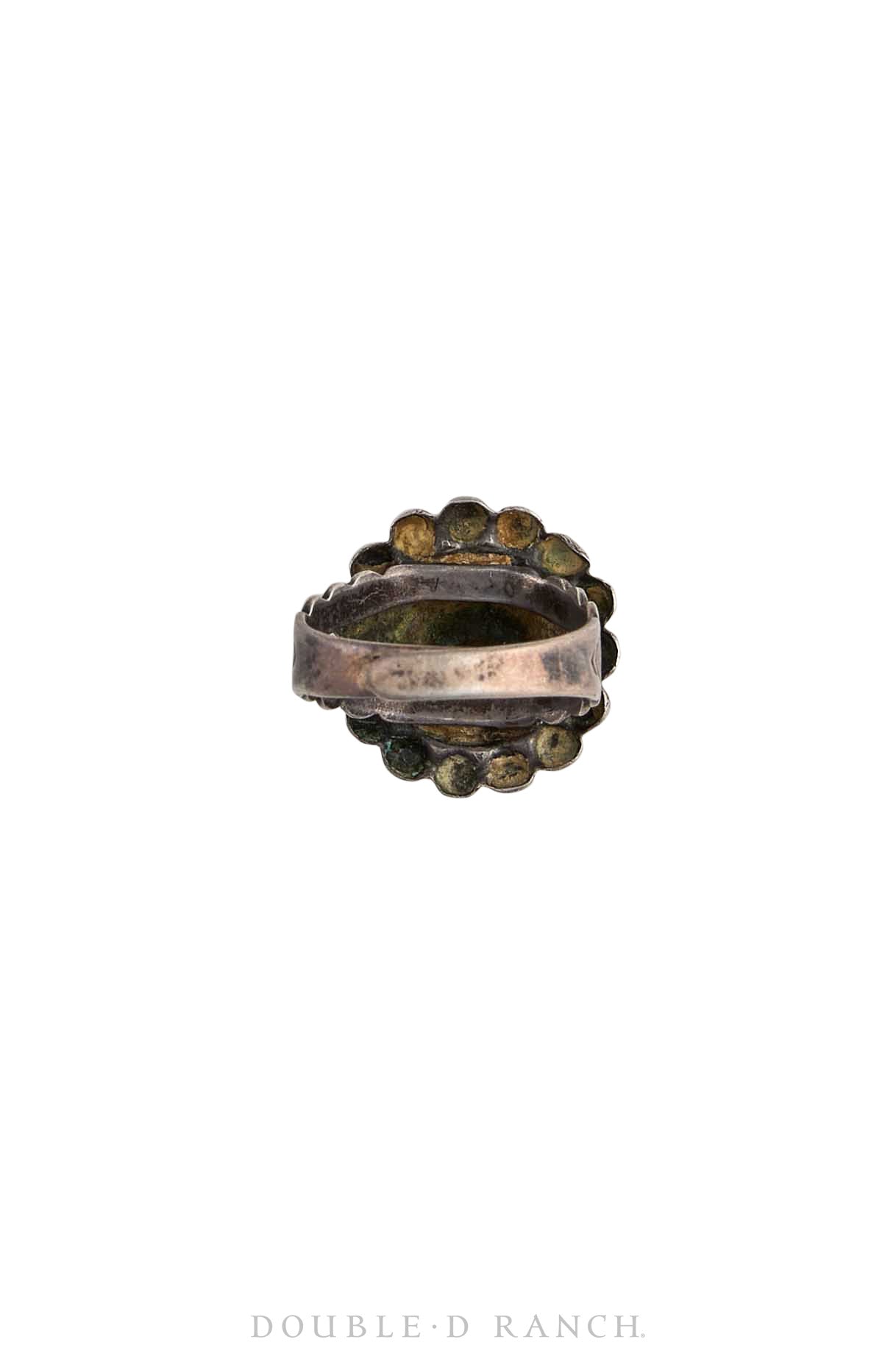 Ring, Fred Harvey  Railroad Era, Sterling, Vintage, 1593