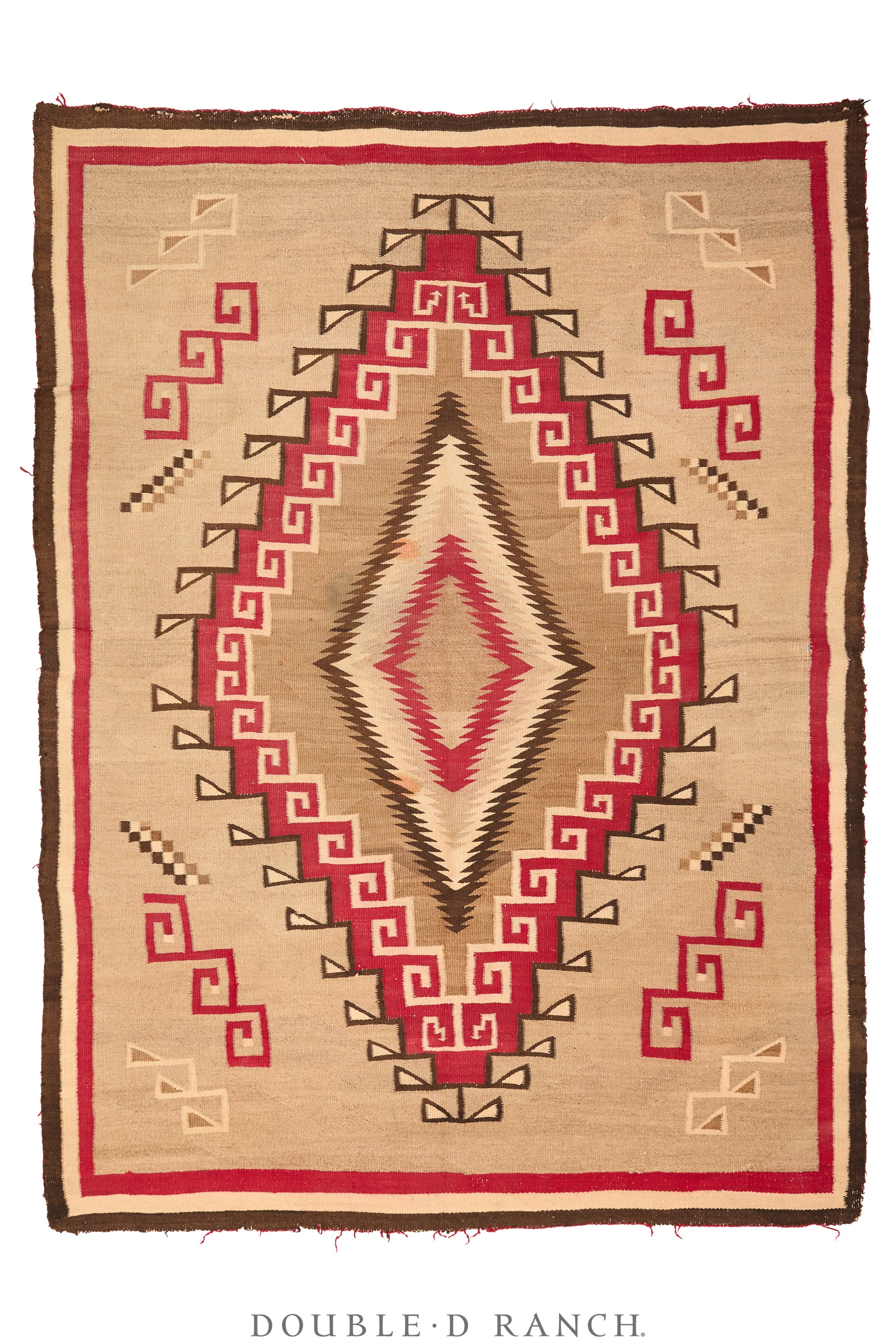 Home, Textile, Rug, Navajo, Two Grey Hills, Vintage, 169