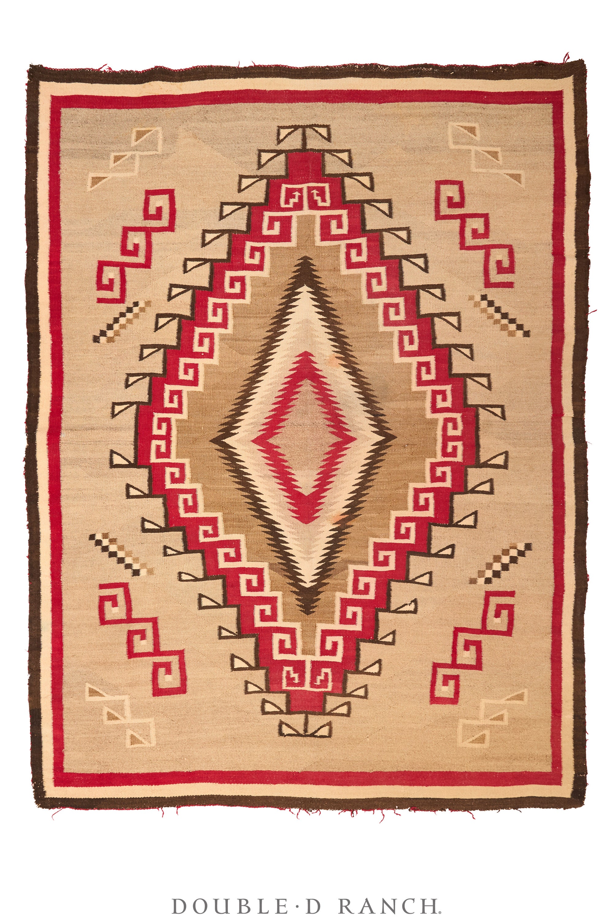 Home, Textile, Rug, Navajo, Two Grey Hills, Vintage, 169