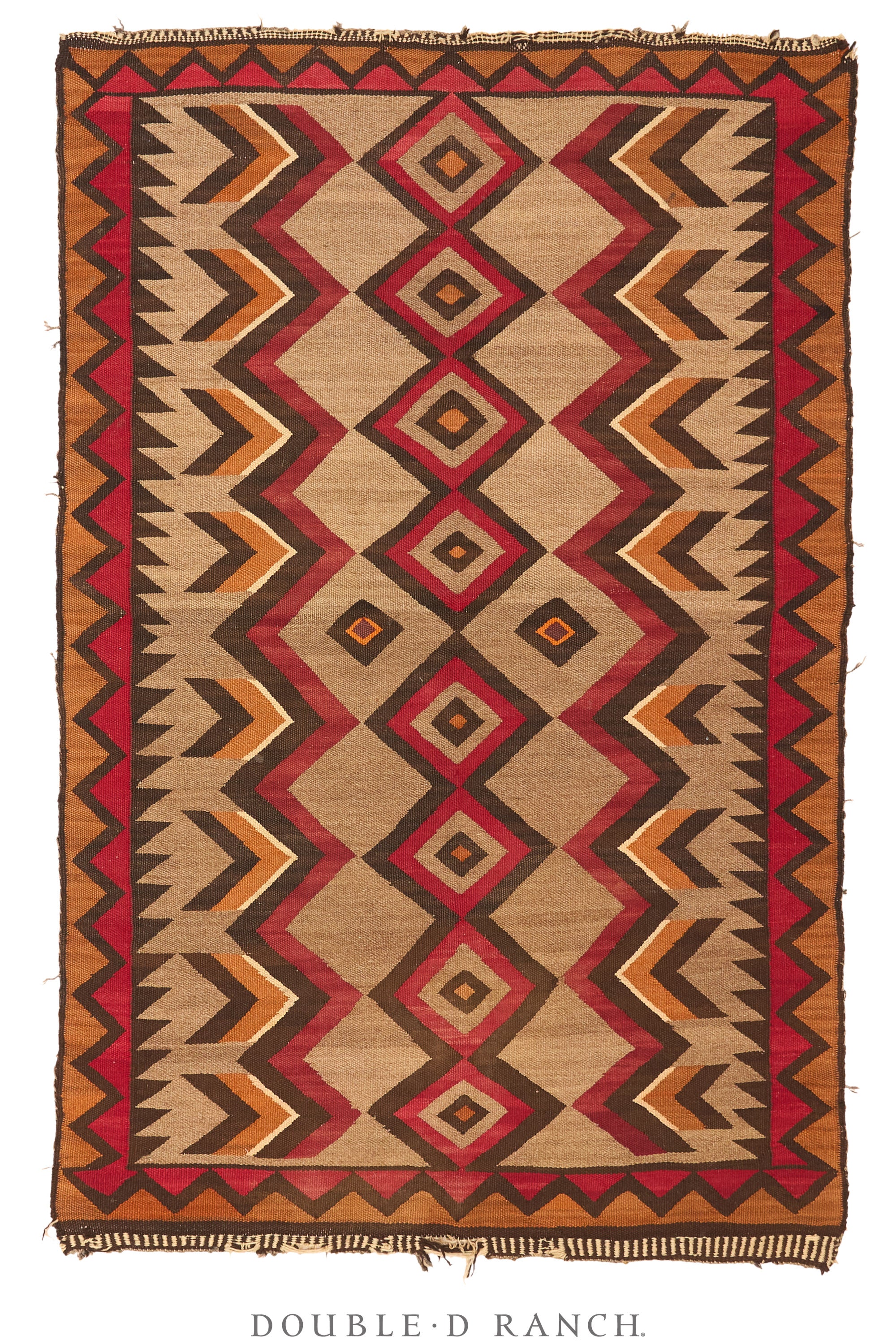 Home, Textile, Rug, Navajo, Eye Dazzler, Rattlesnake, Vintage, 172