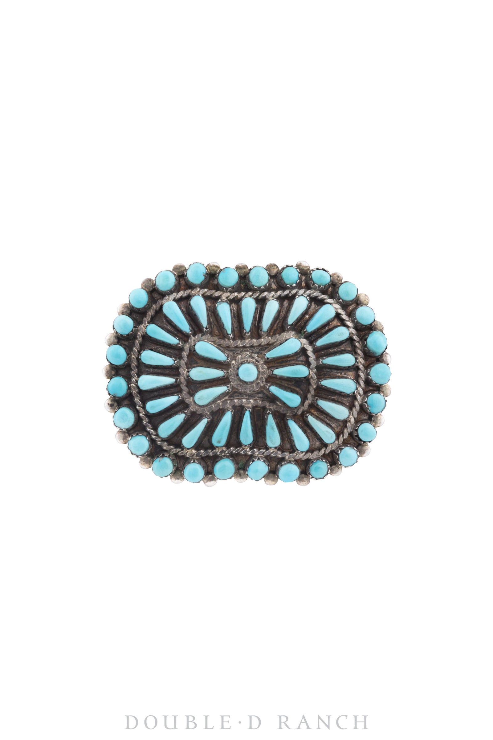 Pin, Cluster, Turquoise, Hallmark, Vintage, 922