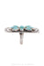 Ring, Shield, Turquoise, Hallmark, Contemporary, 1278