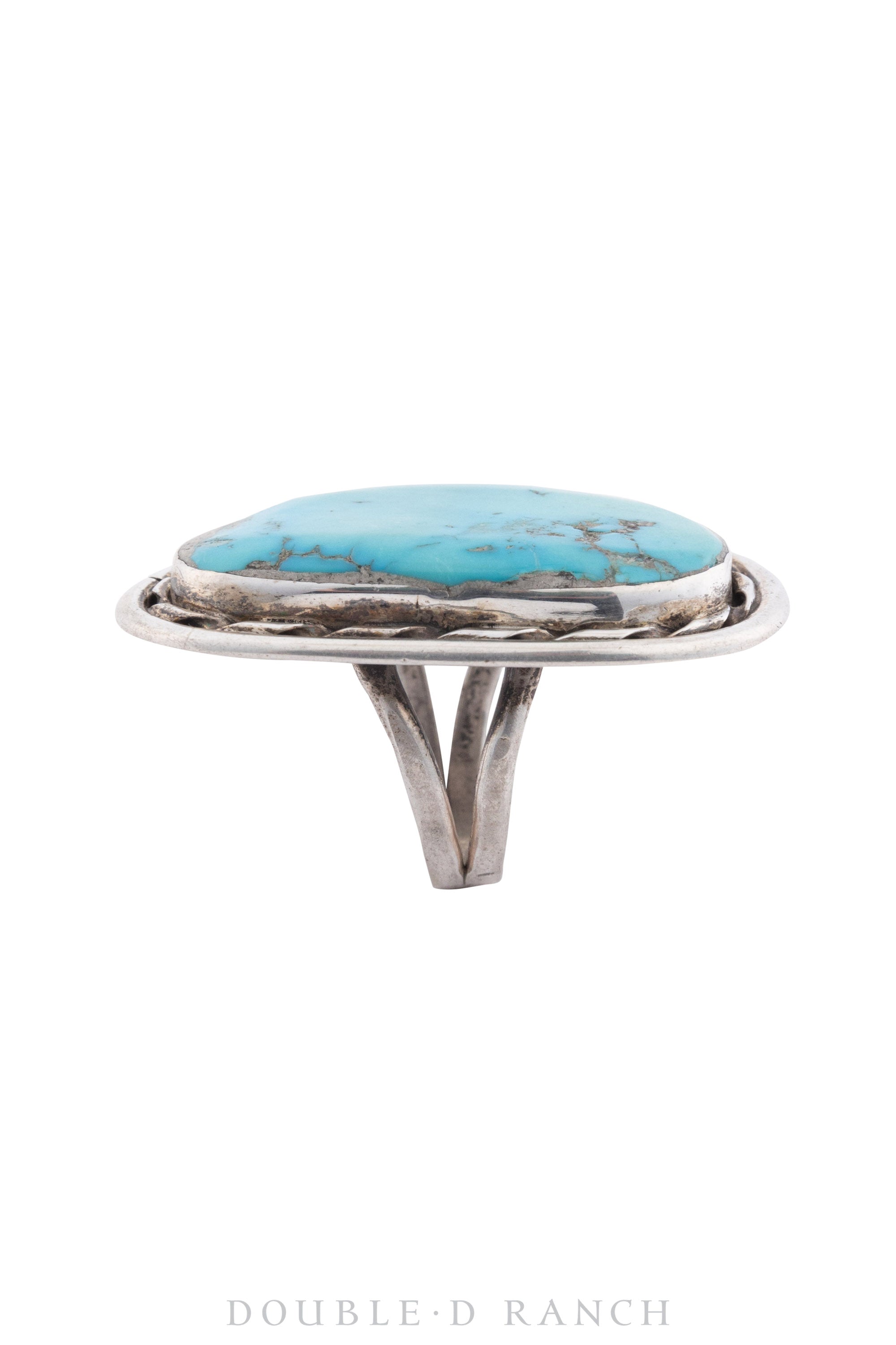 Ring, Natural Stone, Turquoise, Vintage, Old Pawn, 1325