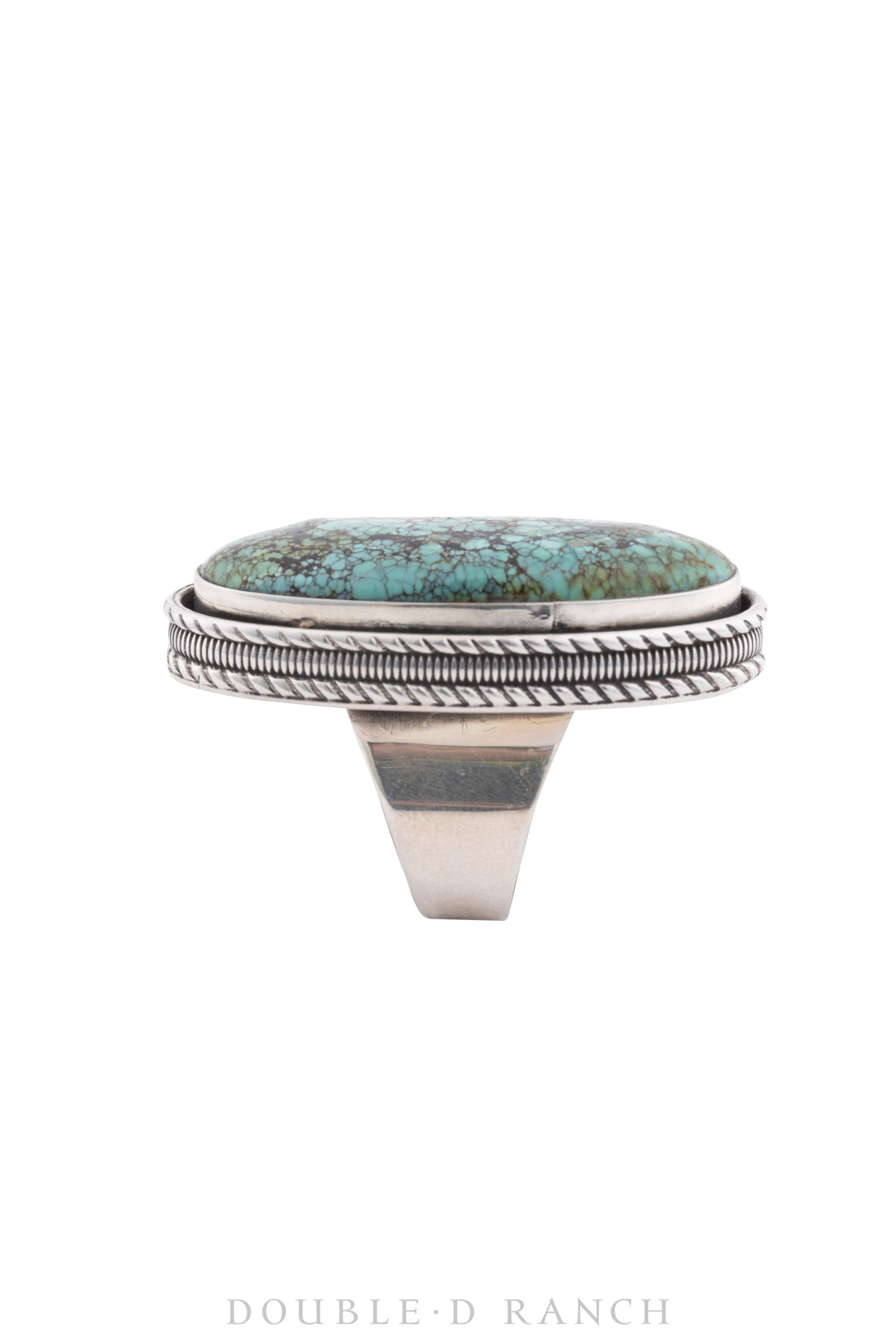 Ring, Natural Stone, Turquoise, Hallmark, Vintage, 1344