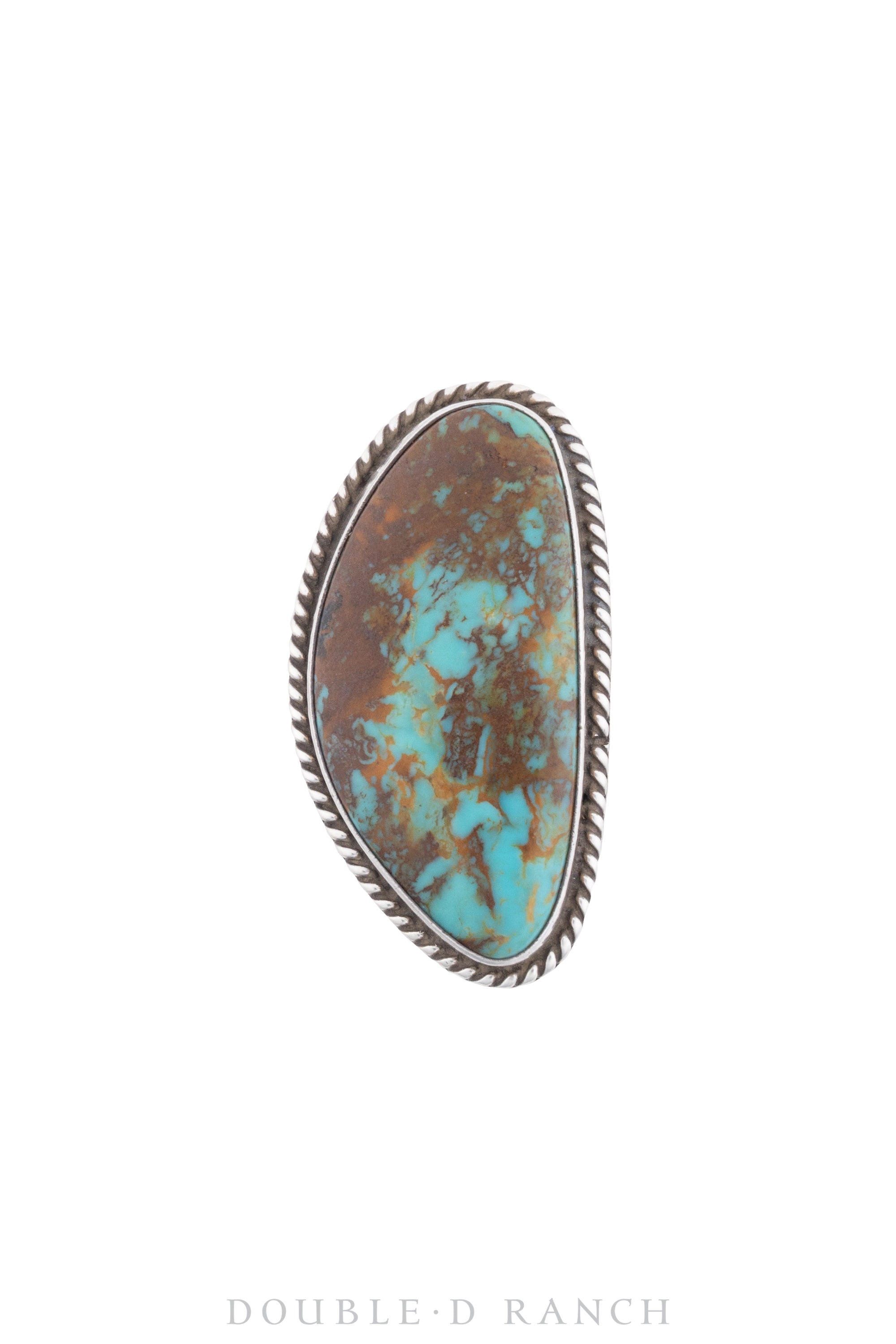 Ring, Natural Stone, Turquoise, Pilot Mountain, Hallmark, Vintage