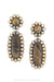 Earrings, Federico, Cluster, Opal & Picture Jasper, Hallmark, Contemporary, 1548