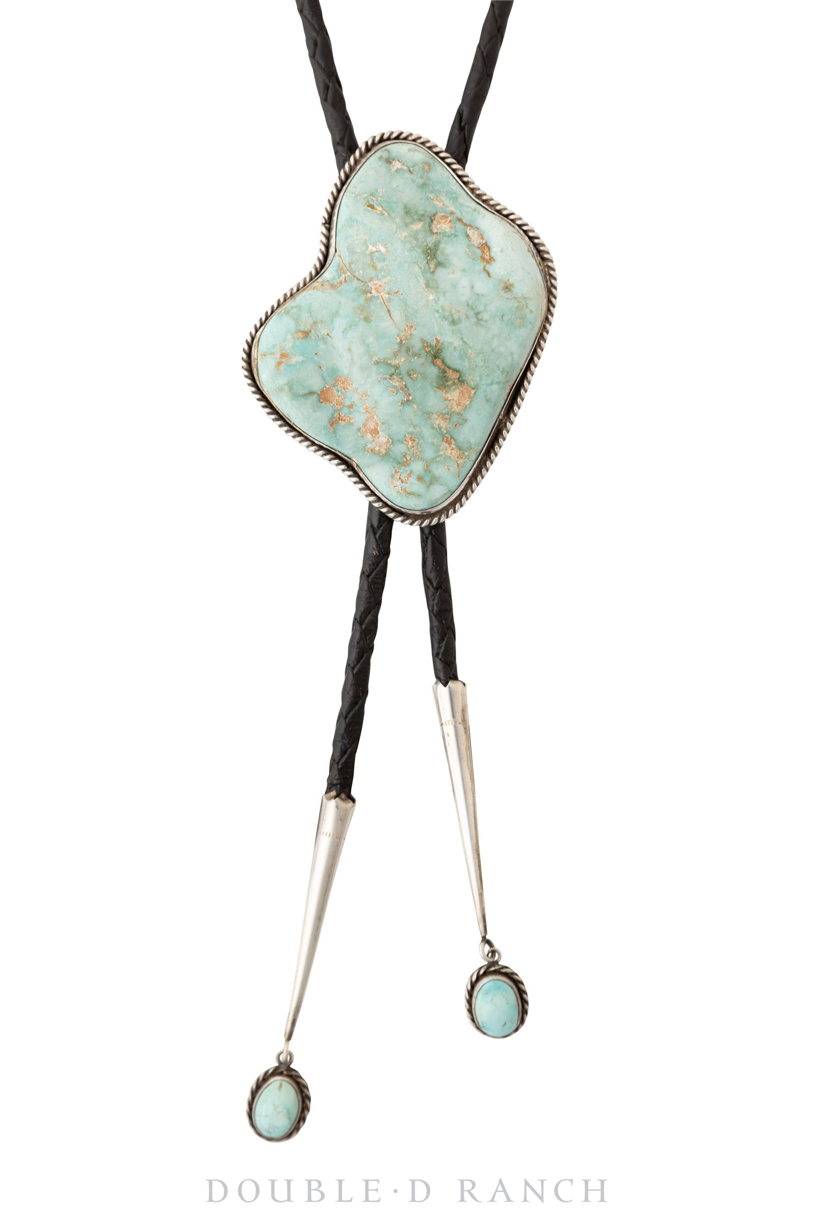 Bolo, Turquoise, Slab, Specimen, Hallmark, Vintage, 1644