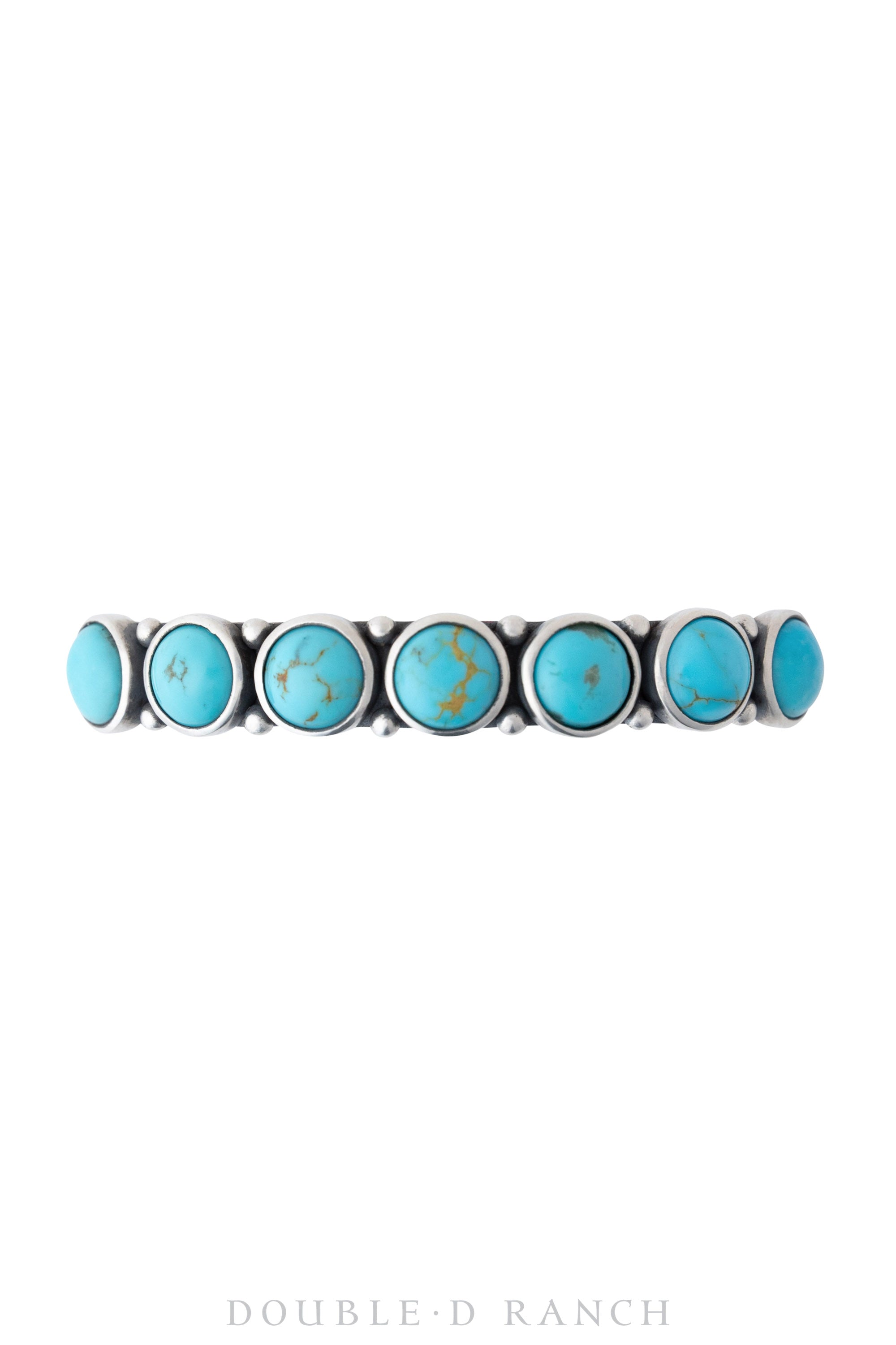 Cuff, Dennis Hogan, Row, Turquoise, Hallmark, Contemporary, 3376