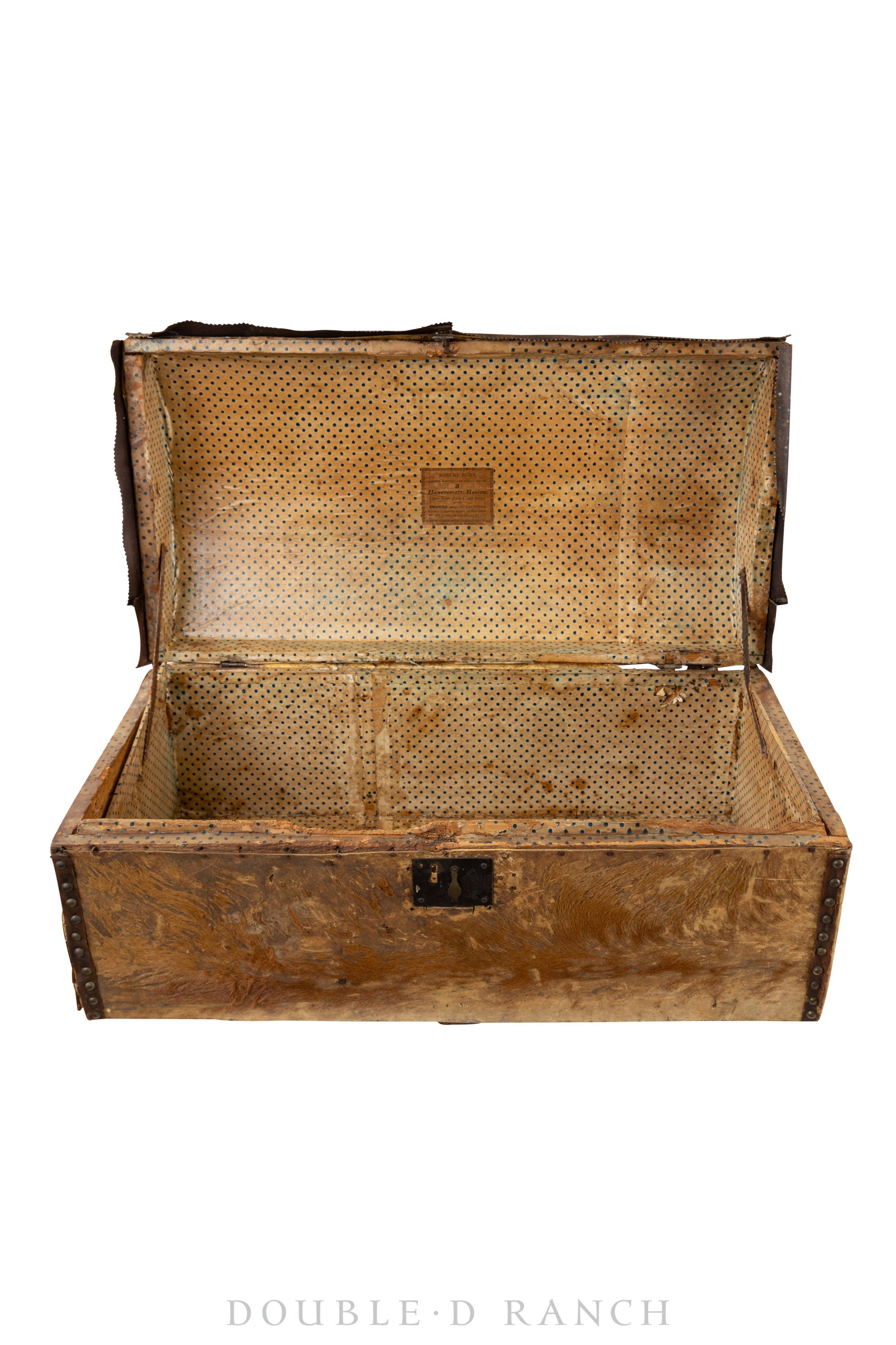 Miscellaneous, Box, Hide, Studs, Robert Burr, Boston, Massachusetts, Vintage, Turn of the Century, 744