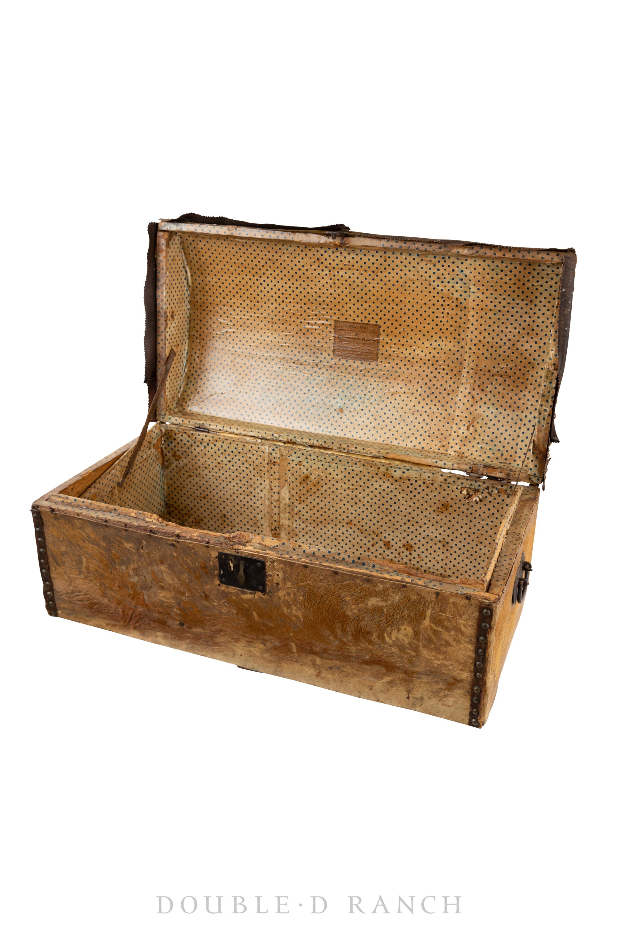 Miscellaneous, Box, Hide, Studs, Robert Burr, Boston, Massachusetts, Vintage, Turn of the Century, 744