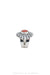 Ring, Orange Spiny Oyster, Nomad, Hallmark, Contemporary, 1352