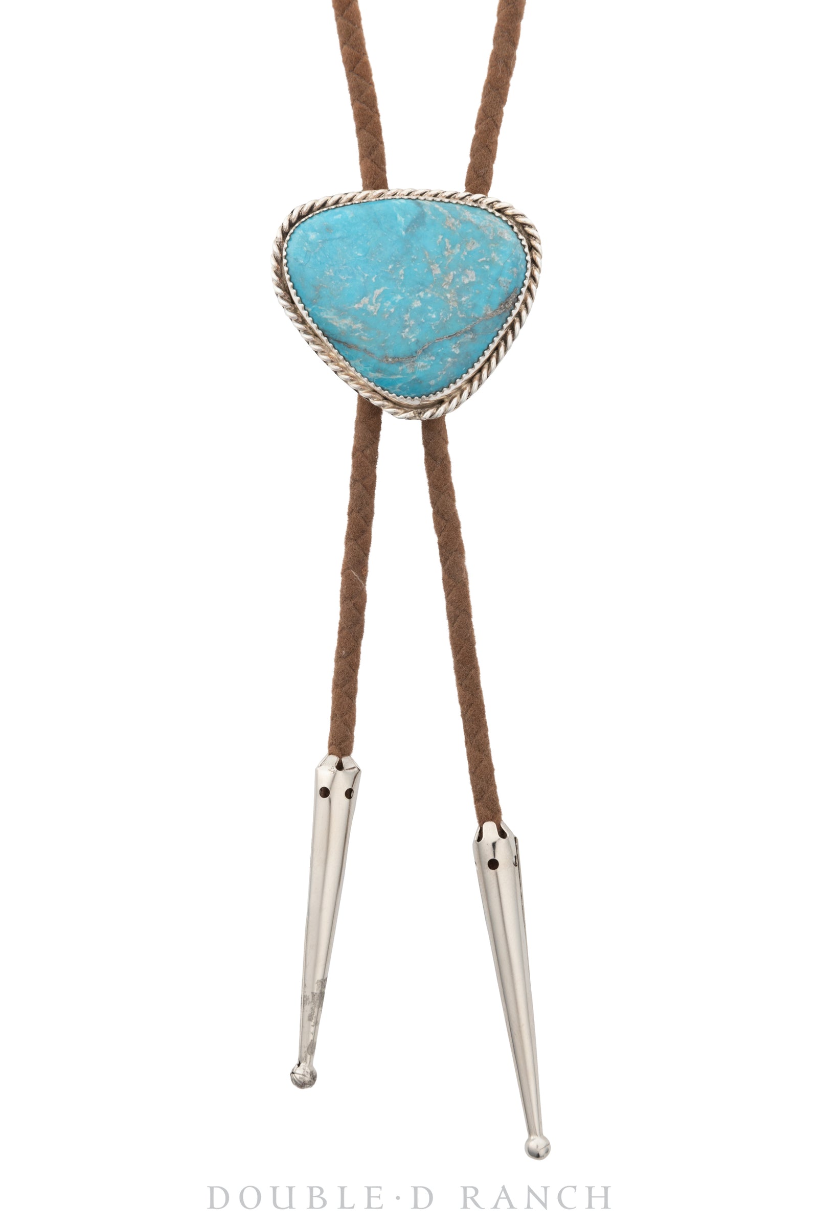 Bolo, Natural Stone, Turquoise, Timberline, Hallmark, Vintage, 3135