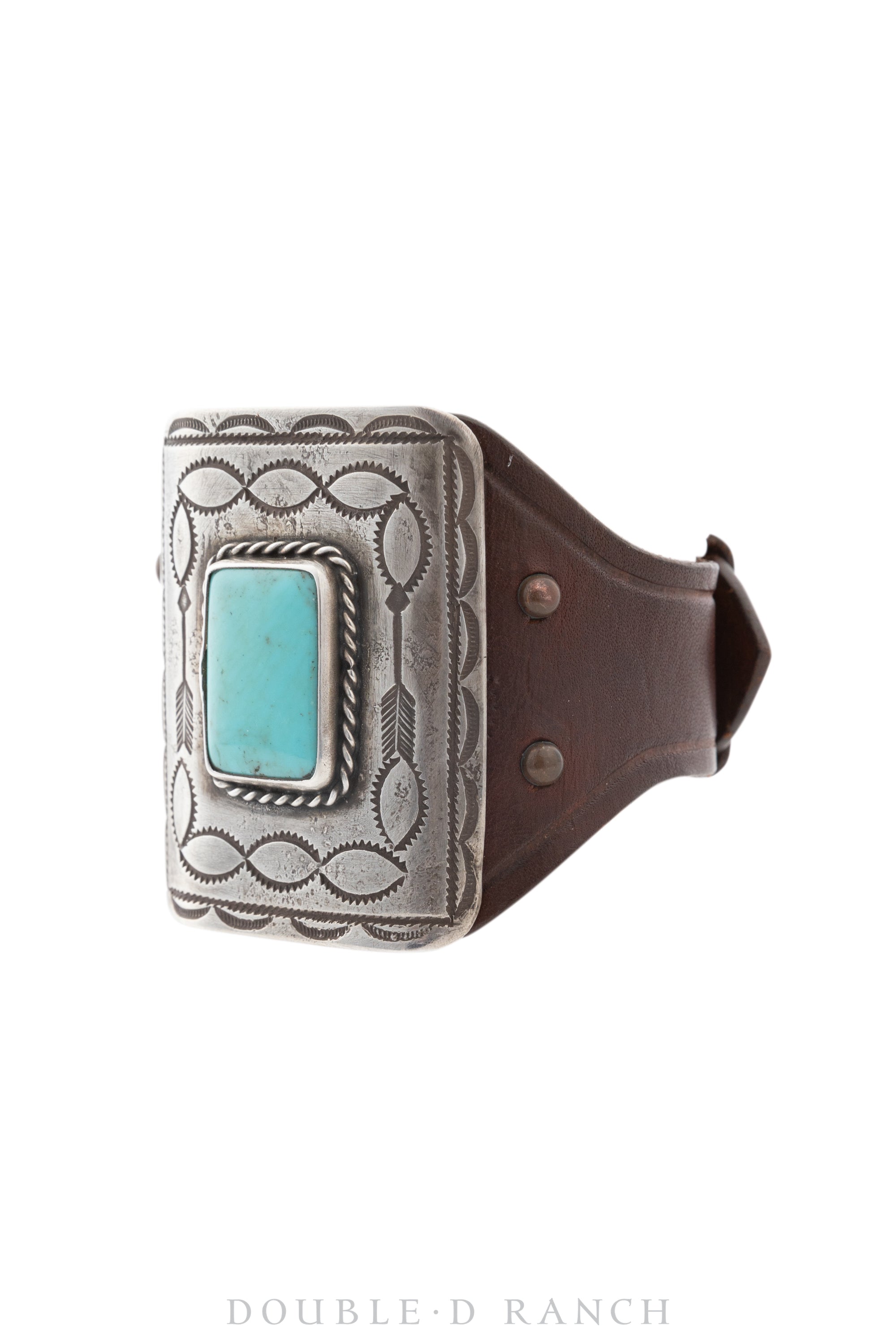 Ketoh, Stamped, Turquoise, Buffalo Hallmark, Contemporary, 3668