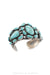 Cuff, Cluster, Turquoise, Hallmark, Vintage ‘90s, 3654